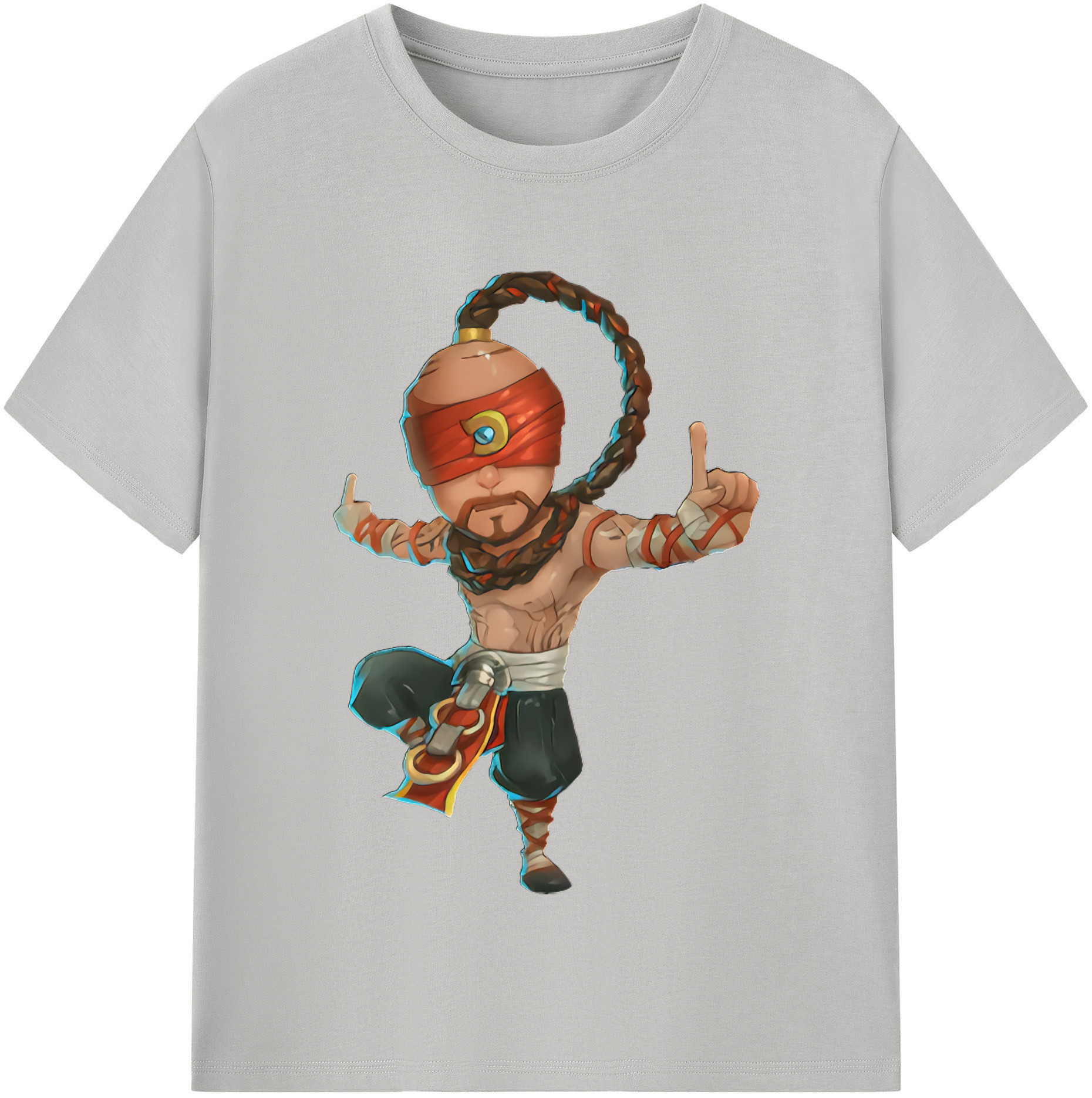 リーグ・オブ・レジェンド League of Legends LOL 綿100％半袖Tシャツ（フロントプリント）