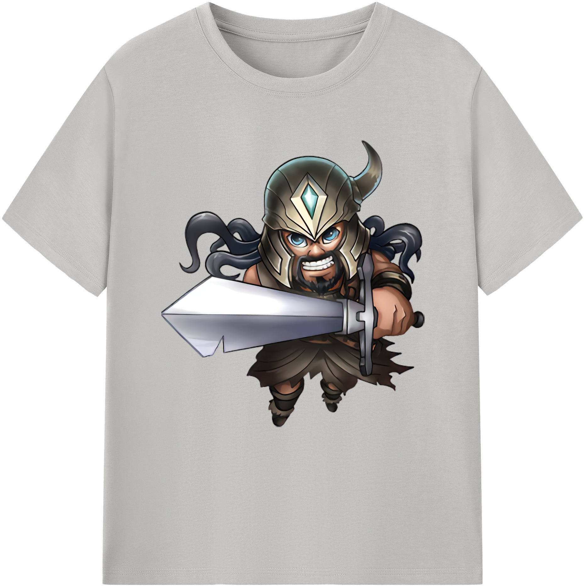 リーグ・オブ・レジェンド League of Legends LOL 綿100％半袖Tシャツ（フロントプリント）