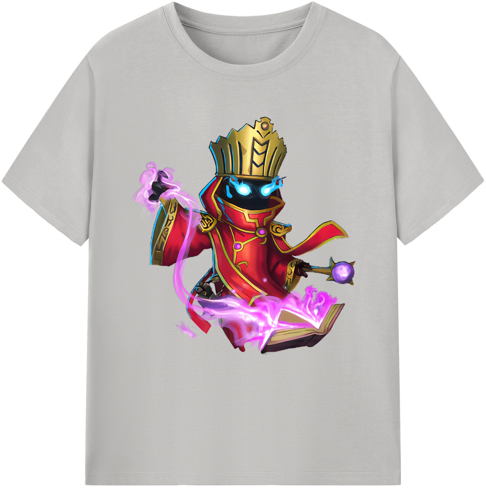 リーグ・オブ・レジェンド League of Legends LOL 綿100％半袖Tシャツ（フロントプリント）
