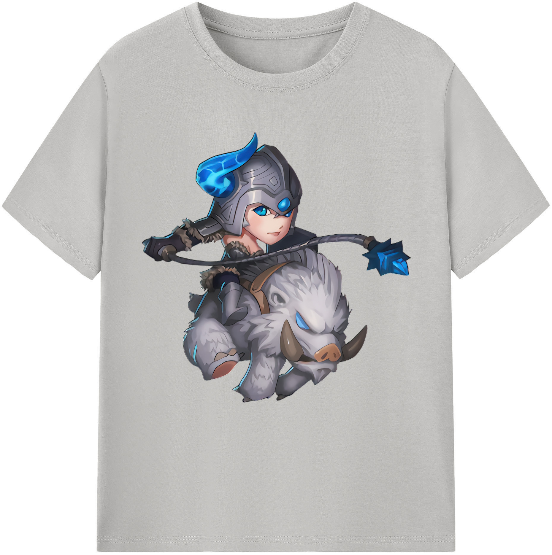 リーグ・オブ・レジェンド League of Legends LOL 綿100％半袖Tシャツ（フロントプリント）
