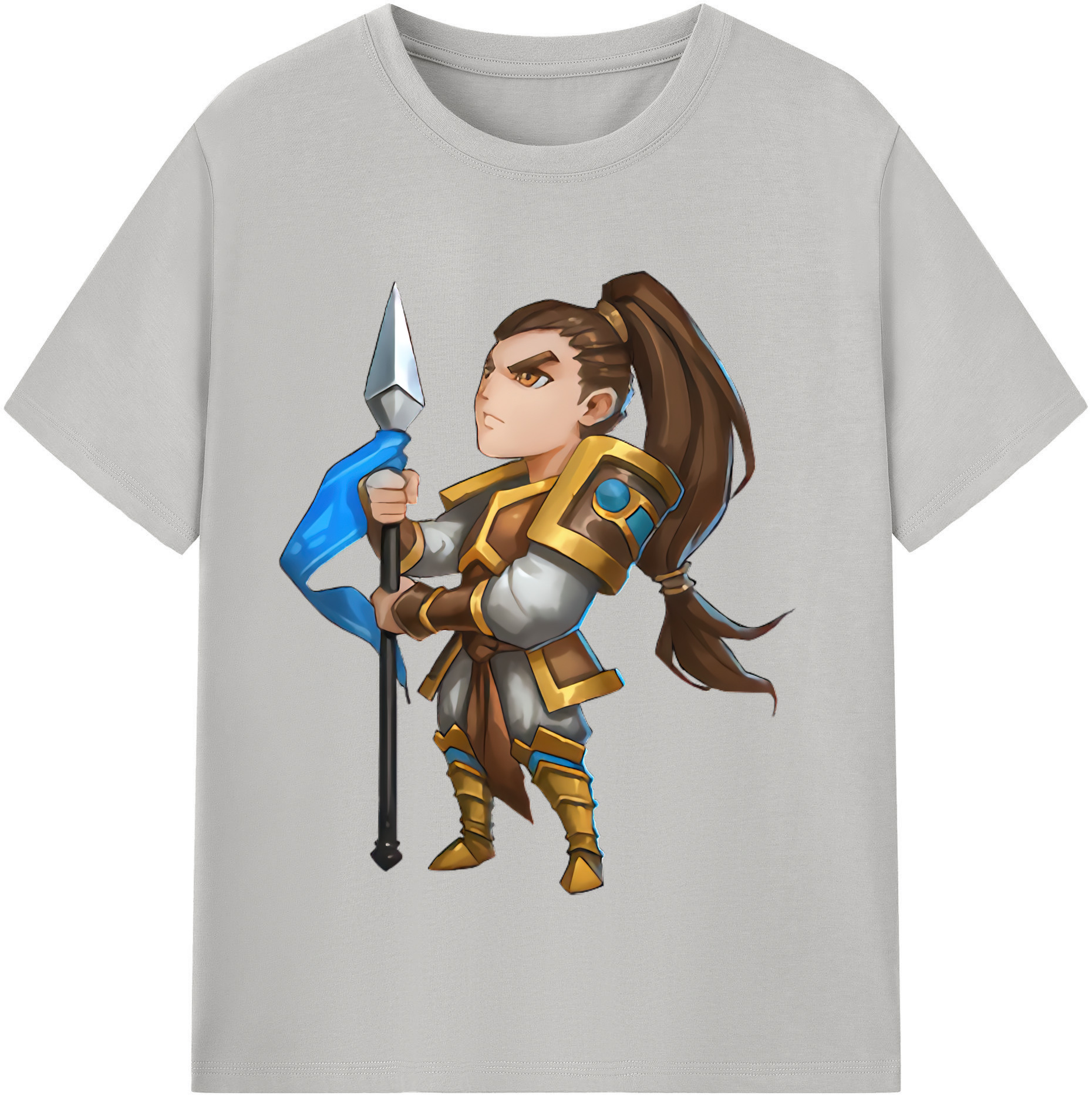 リーグ・オブ・レジェンド League of Legends LOL 綿100％半袖Tシャツ（フロントプリント）
