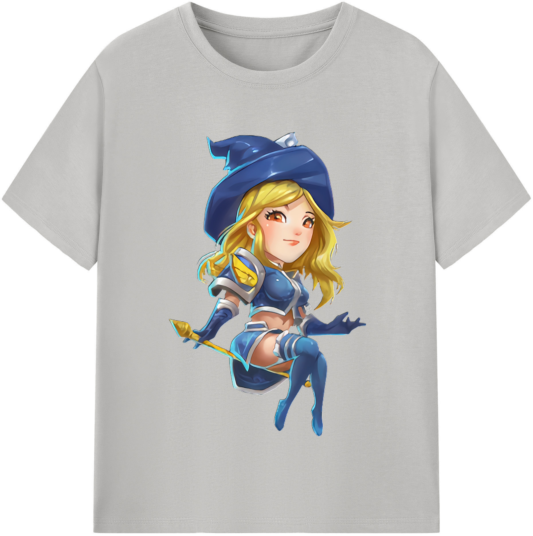 リーグ・オブ・レジェンド League of Legends LOL 綿100％半袖Tシャツ（フロントプリント）