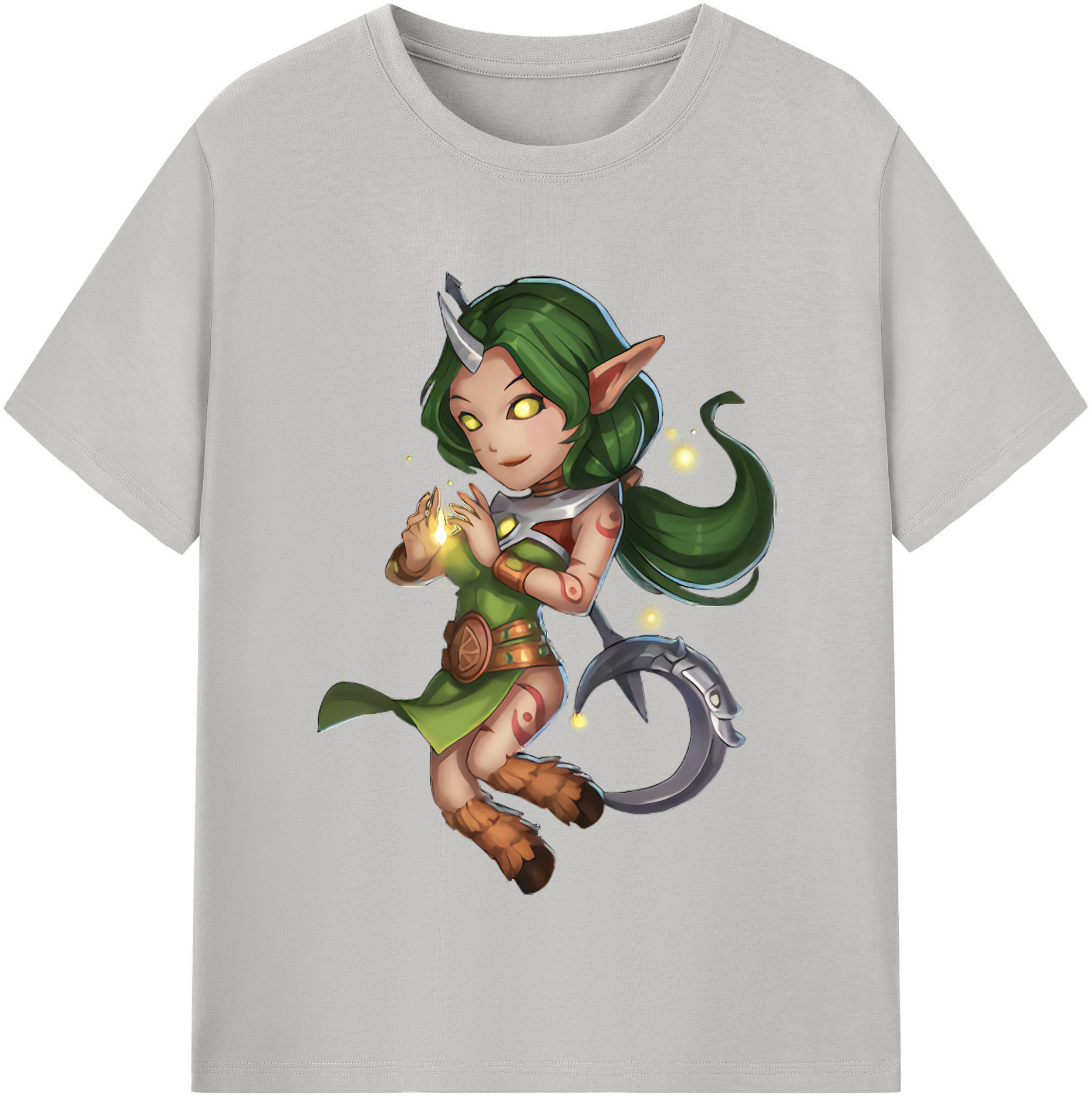 リーグ・オブ・レジェンド League of Legends LOL 綿100％半袖Tシャツ（フロントプリント）