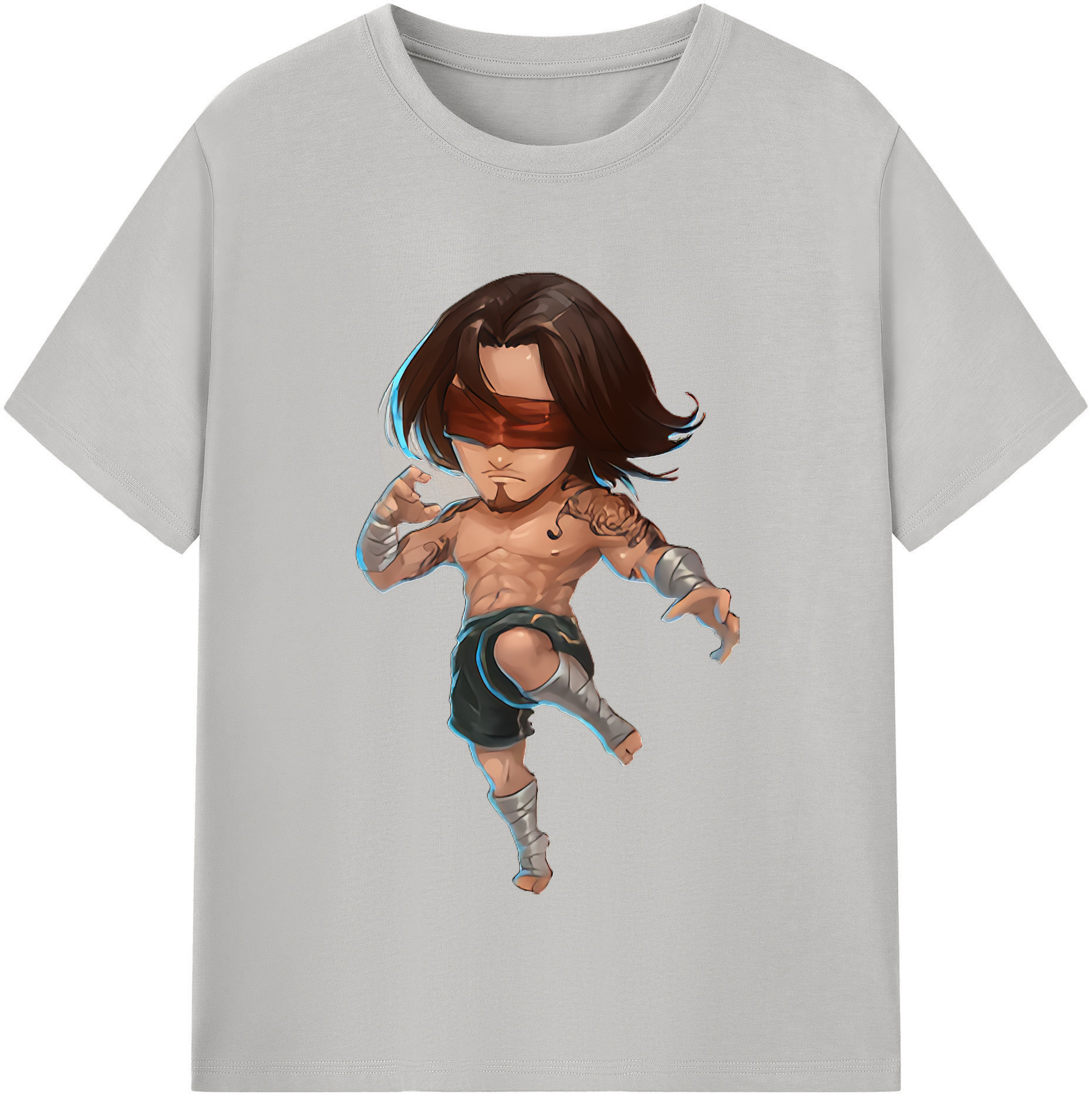 リーグ・オブ・レジェンド League of Legends LOL 綿100％半袖Tシャツ（フロントプリント）