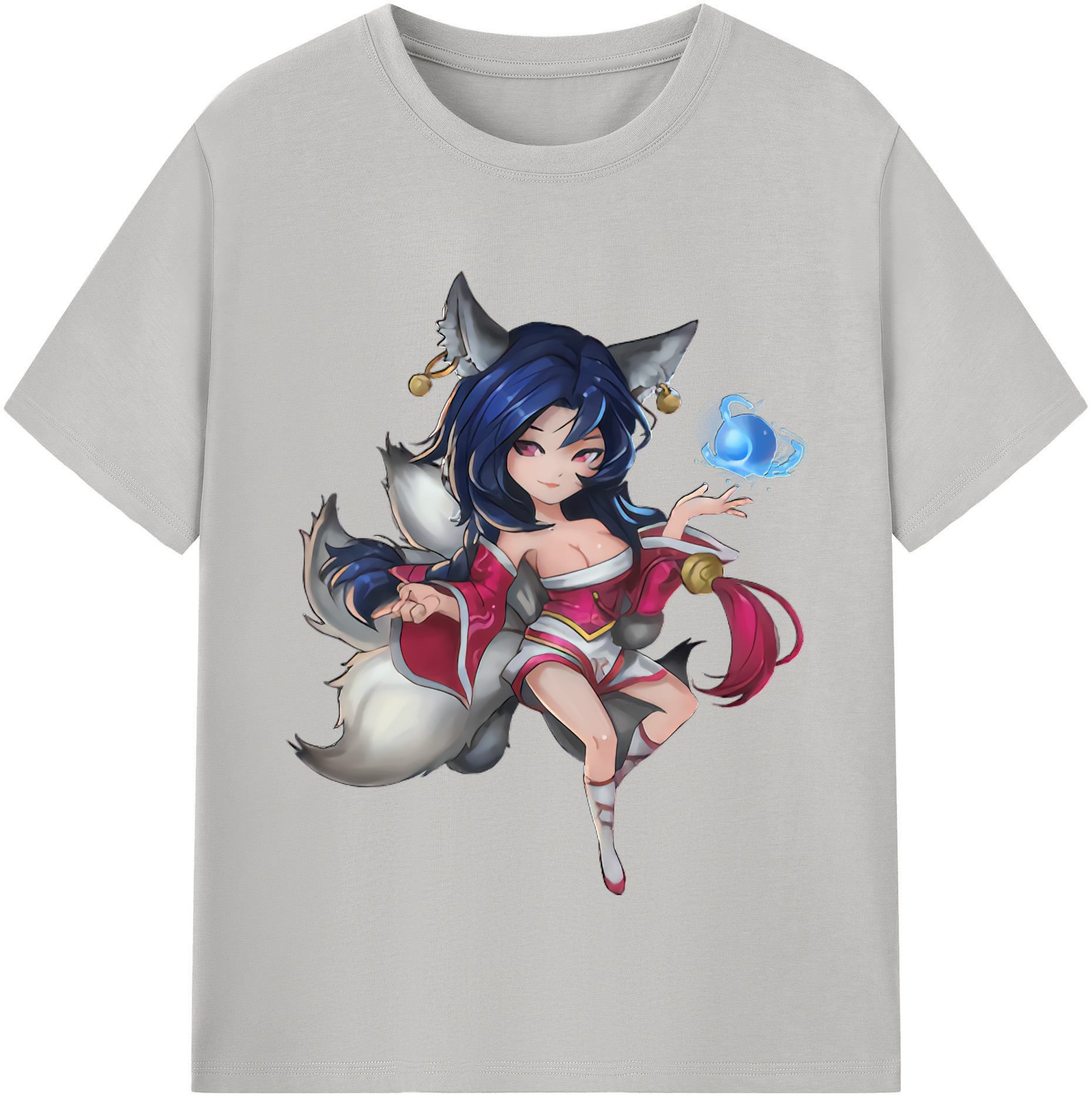 リーグ・オブ・レジェンド League of Legends LOL 綿100％半袖Tシャツ（フロントプリント）