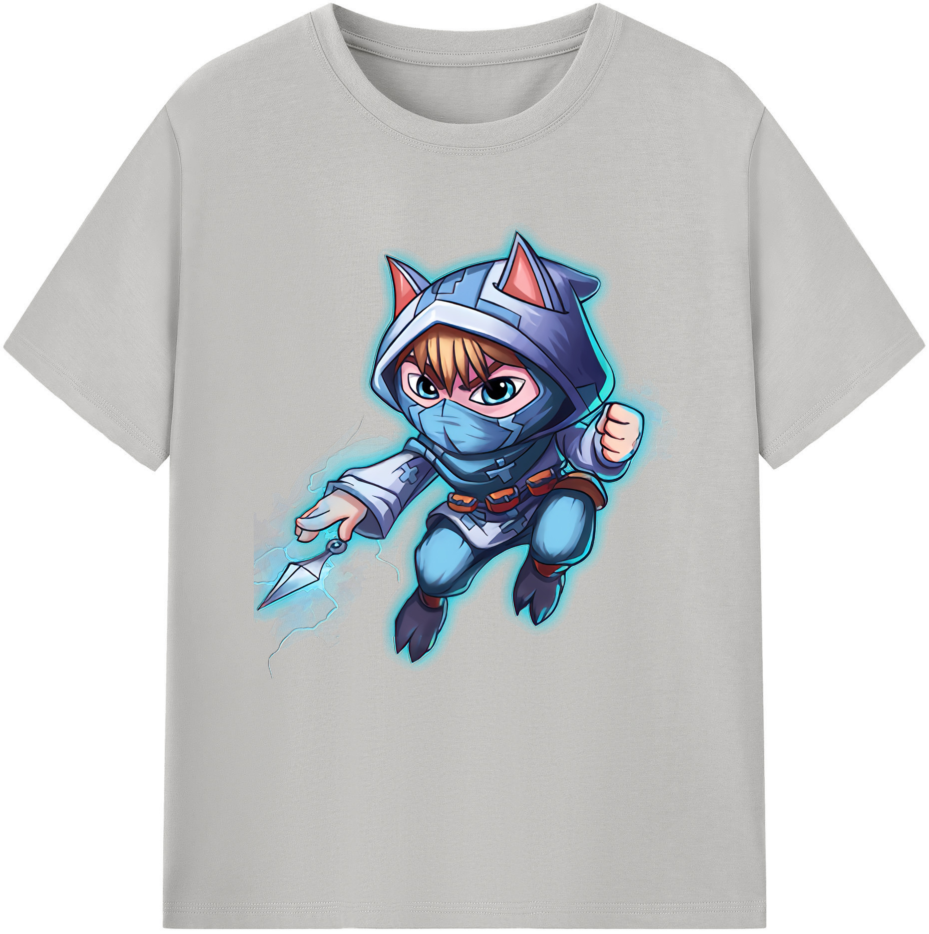 リーグ・オブ・レジェンド League of Legends LOL 綿100％半袖Tシャツ（フロントプリント）