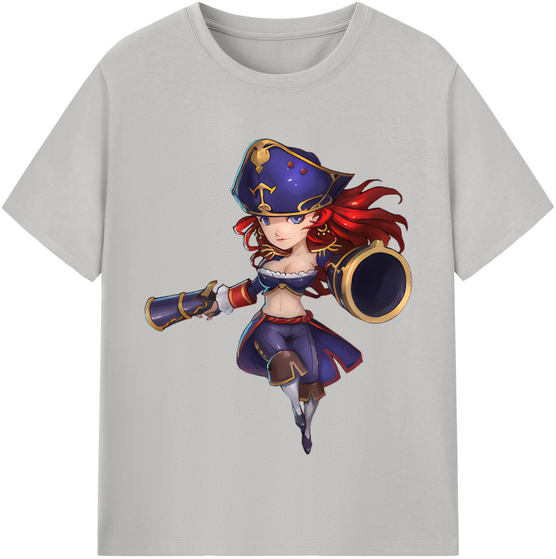 リーグ・オブ・レジェンド League of Legends LOL 綿100％半袖Tシャツ（フロントプリント）