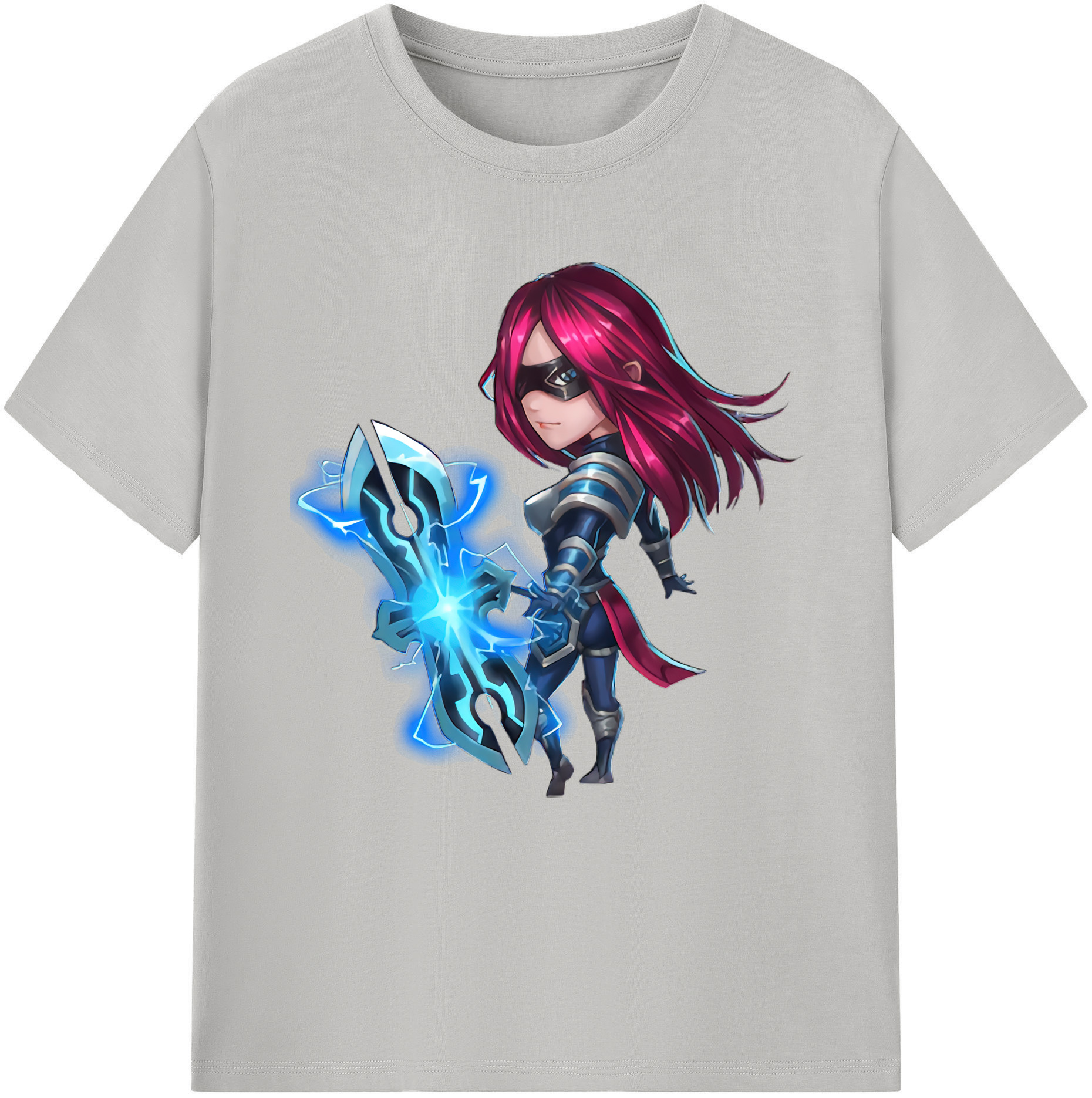 リーグ・オブ・レジェンド League of Legends LOL 綿100％半袖Tシャツ（フロントプリント）