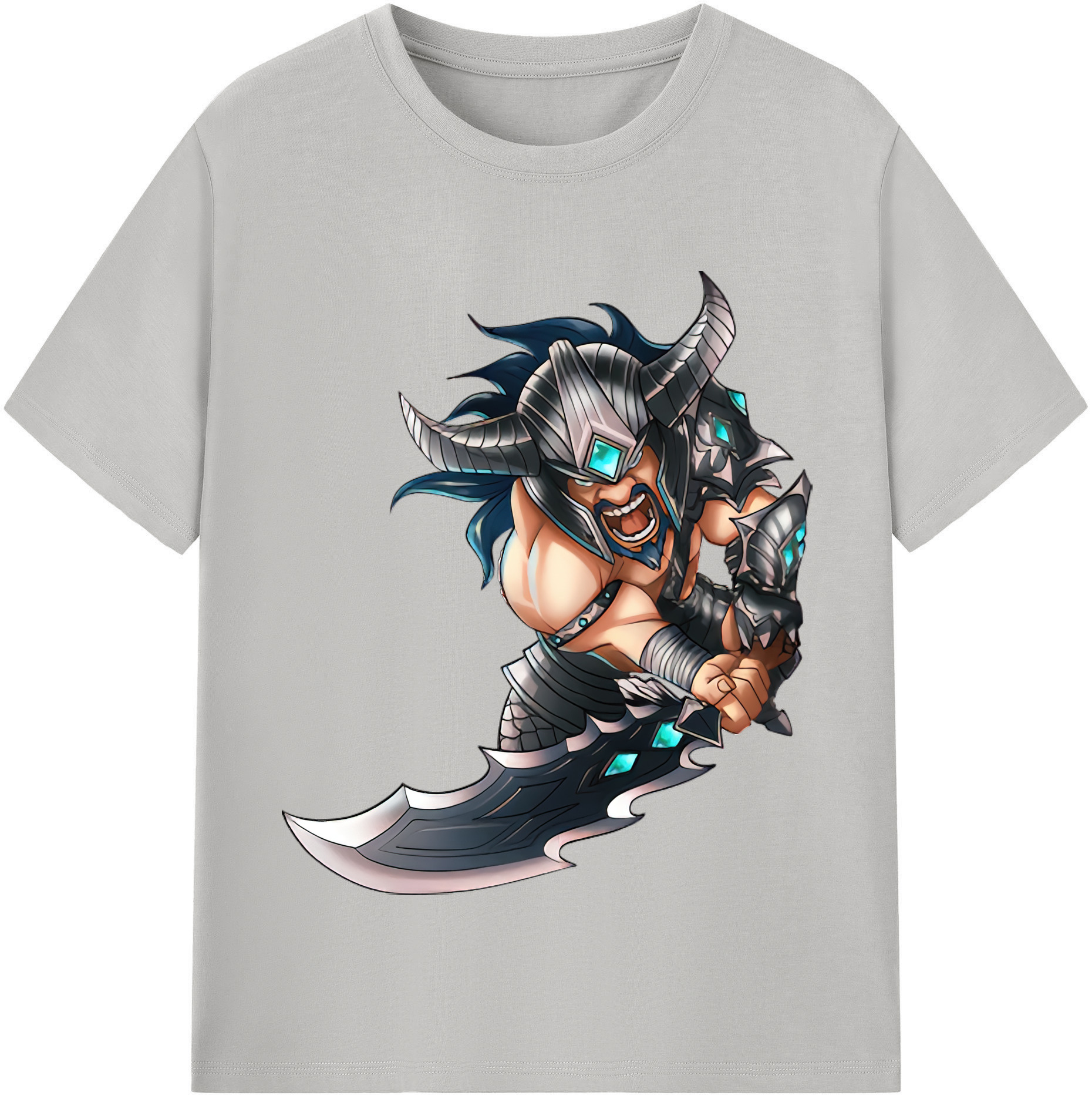 リーグ・オブ・レジェンド League of Legends LOL 綿100％半袖Tシャツ（フロントプリント）