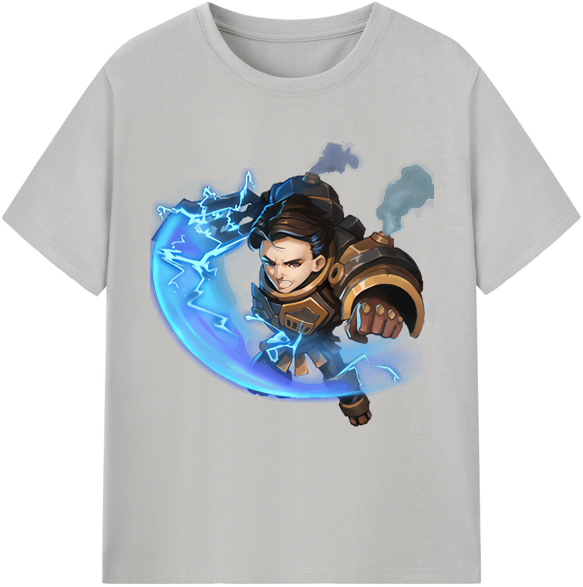 リーグ・オブ・レジェンド League of Legends LOL 綿100％半袖Tシャツ（フロントプリント）