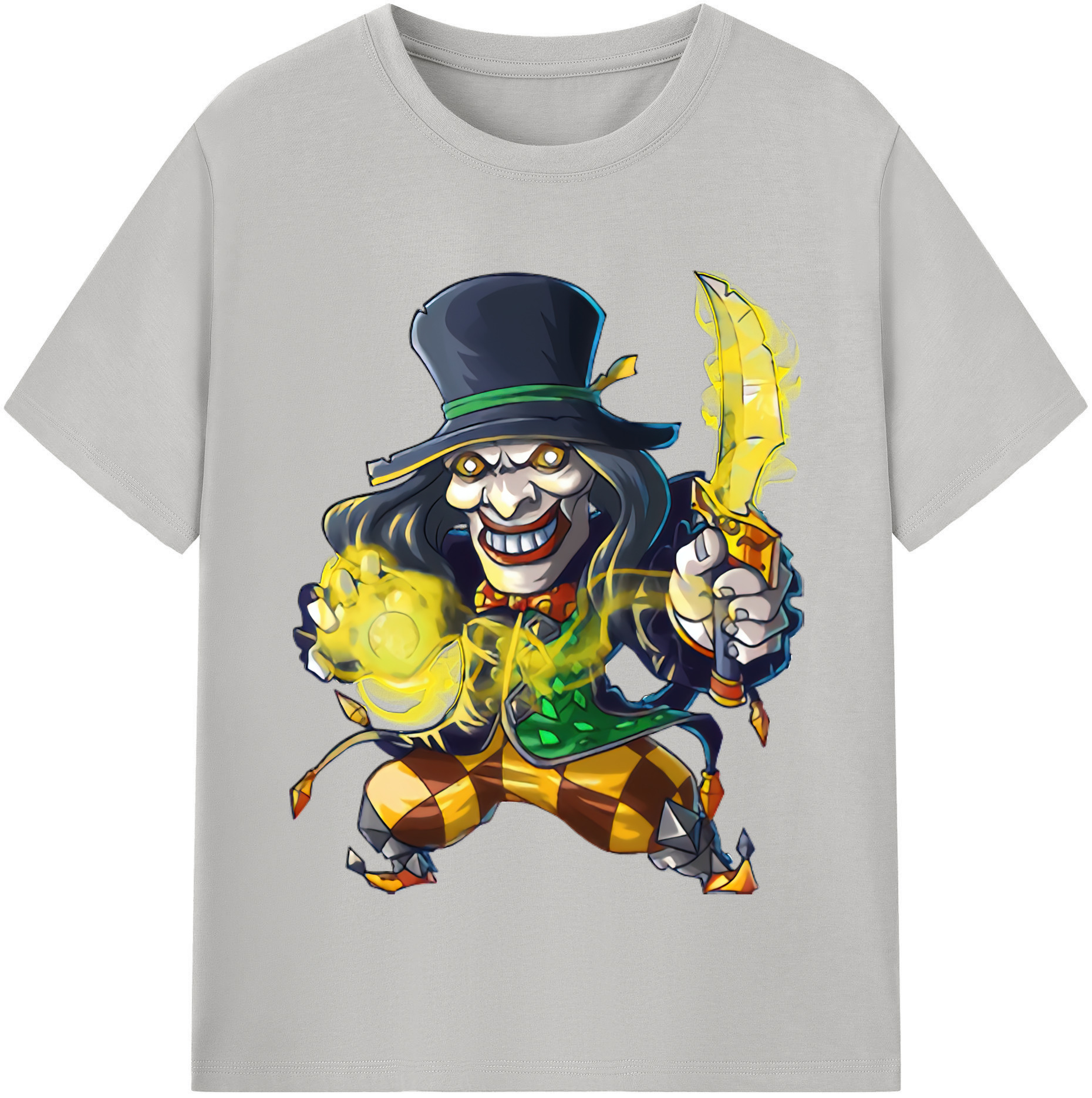 リーグ・オブ・レジェンド League of Legends LOL 綿100％半袖Tシャツ（フロントプリント）