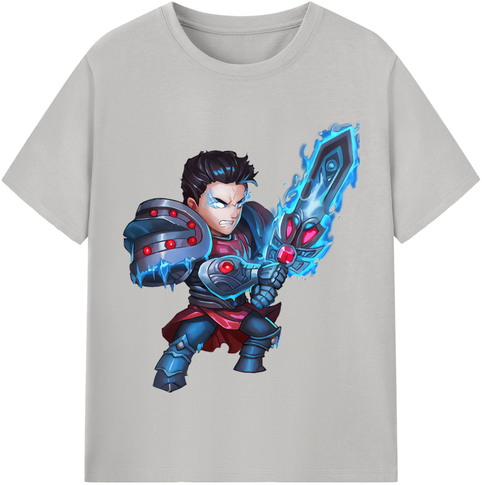 リーグ・オブ・レジェンド League of Legends LOL 綿100％半袖Tシャツ（フロントプリント）