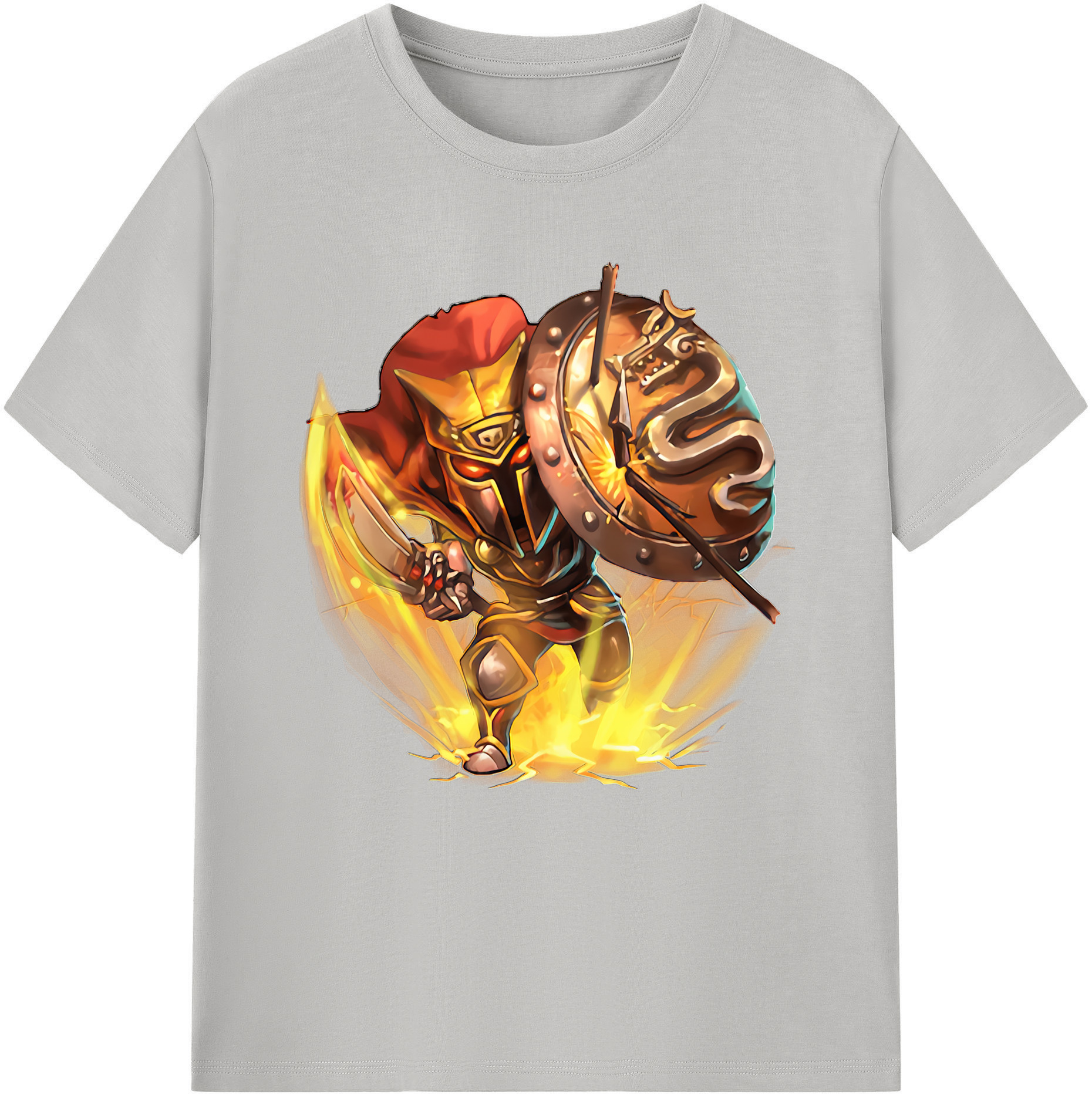 リーグ・オブ・レジェンド League of Legends LOL 綿100％半袖Tシャツ（フロントプリント）