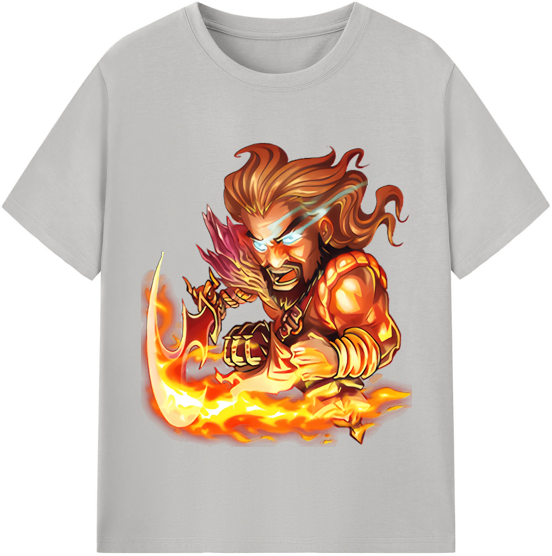 リーグ・オブ・レジェンド League of Legends LOL 綿100％半袖Tシャツ（フロントプリント）