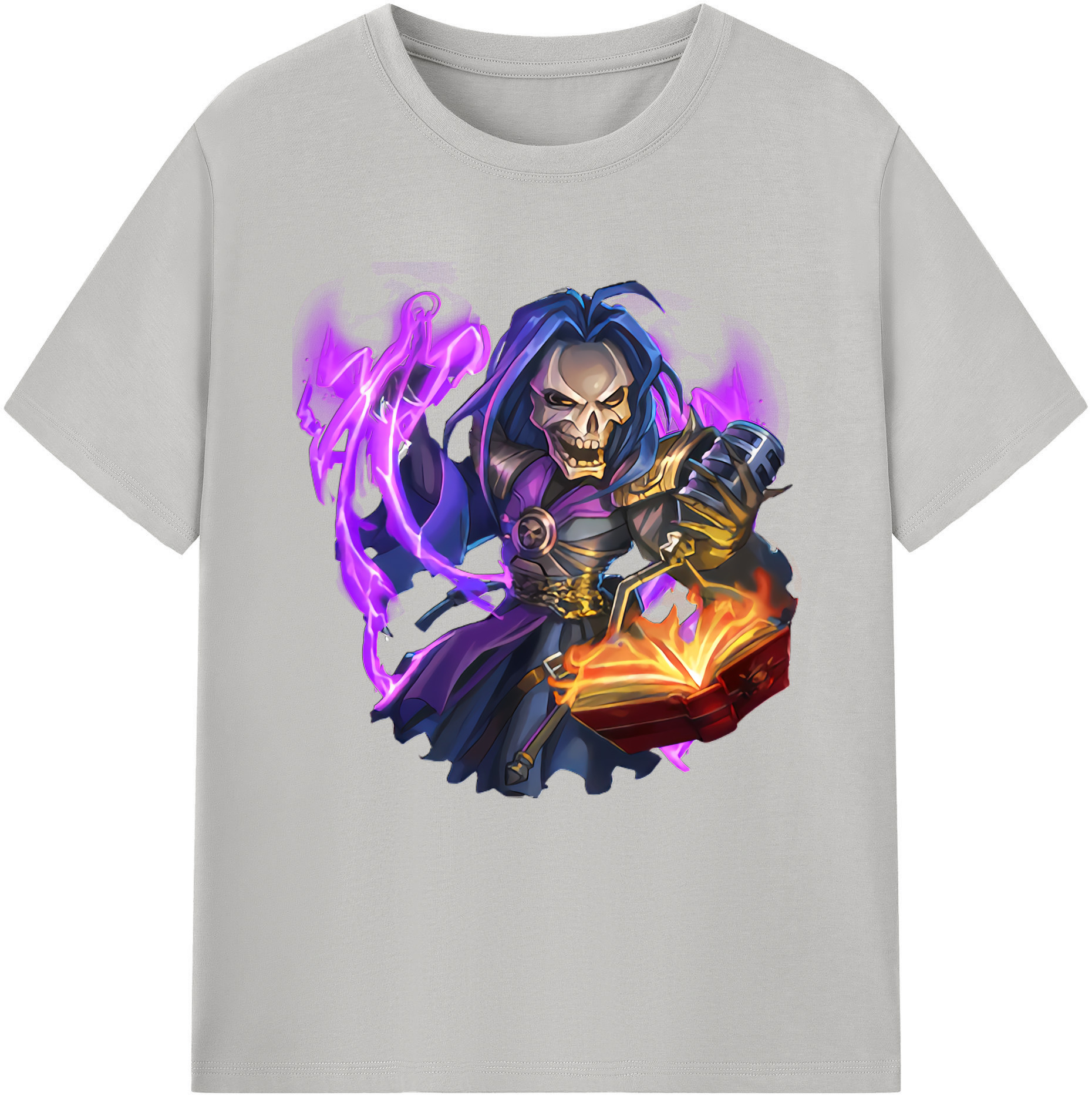 リーグ・オブ・レジェンド League of Legends LOL 綿100％半袖Tシャツ（フロントプリント）