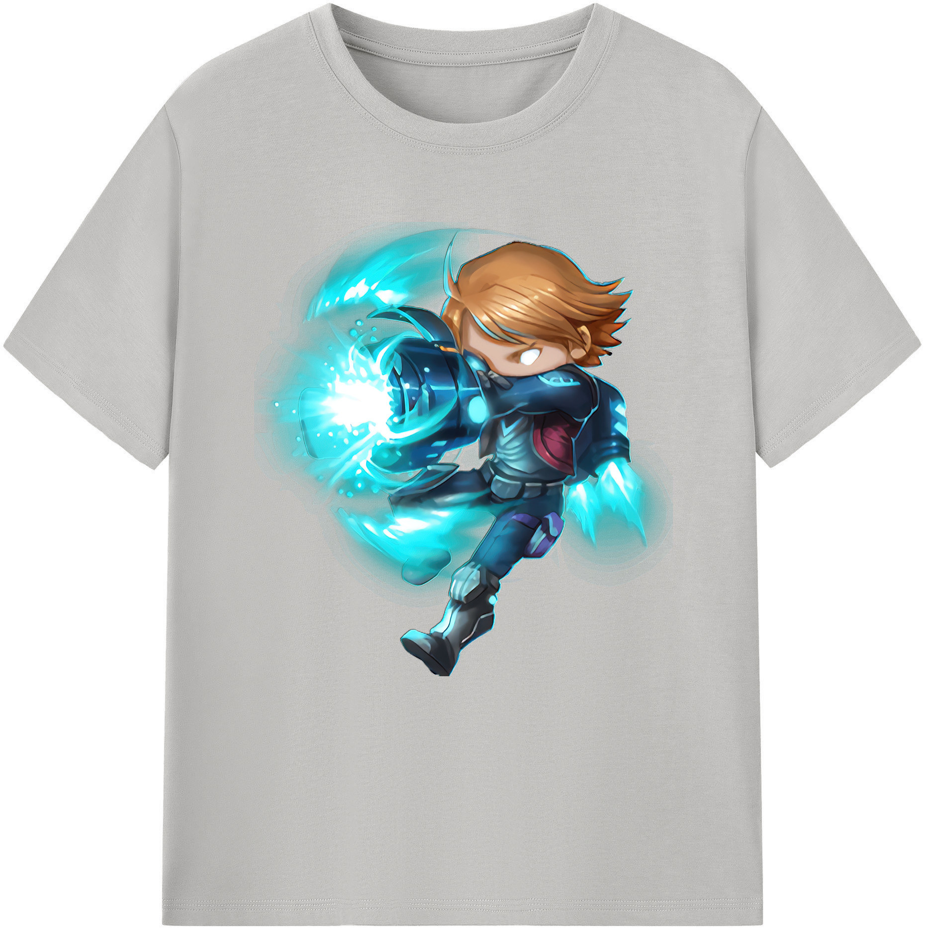リーグ・オブ・レジェンド League of Legends LOL 綿100％半袖Tシャツ（フロントプリント）