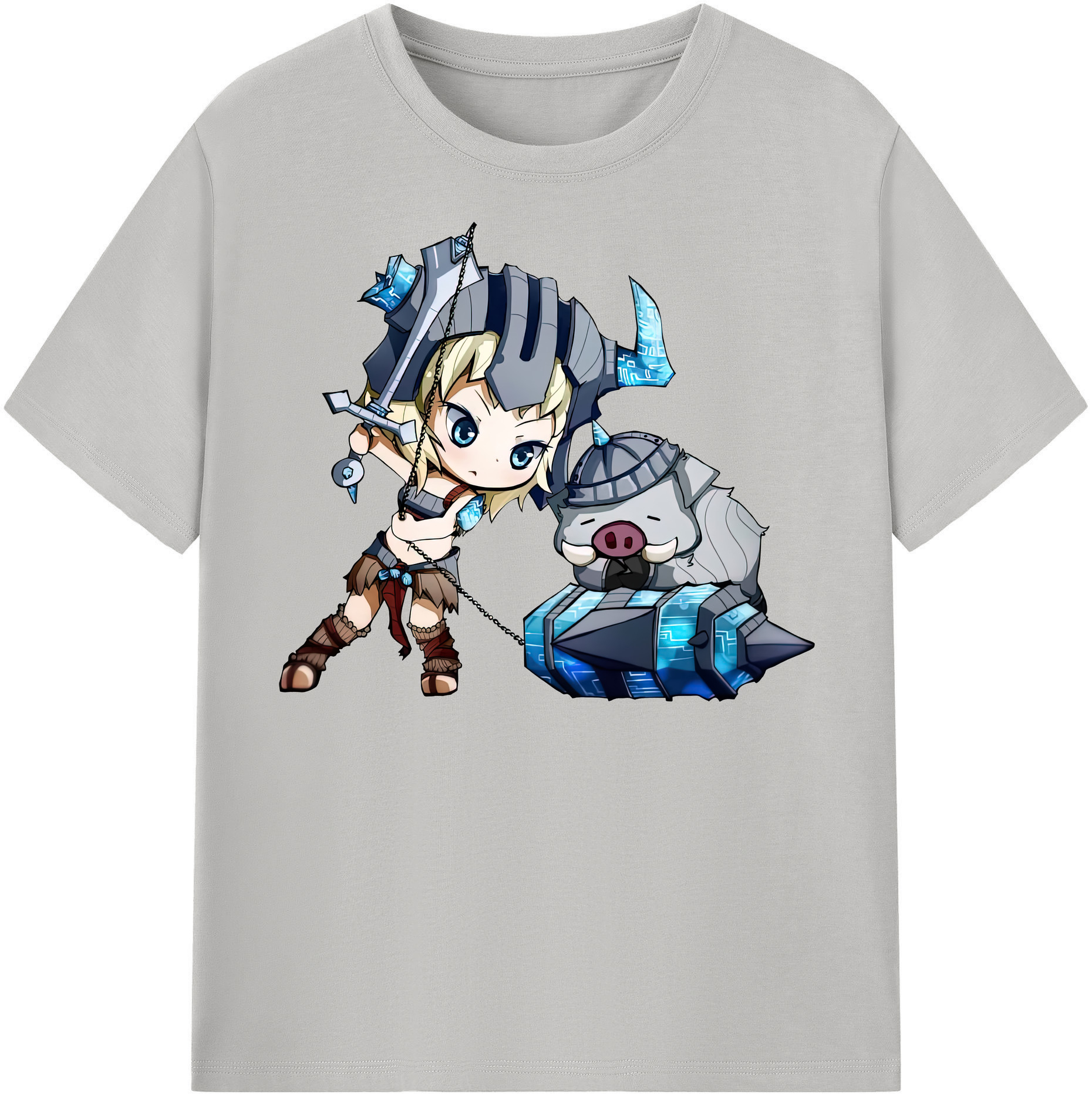 リーグ・オブ・レジェンド League of Legends LOL 綿100％半袖Tシャツ（フロントプリント）