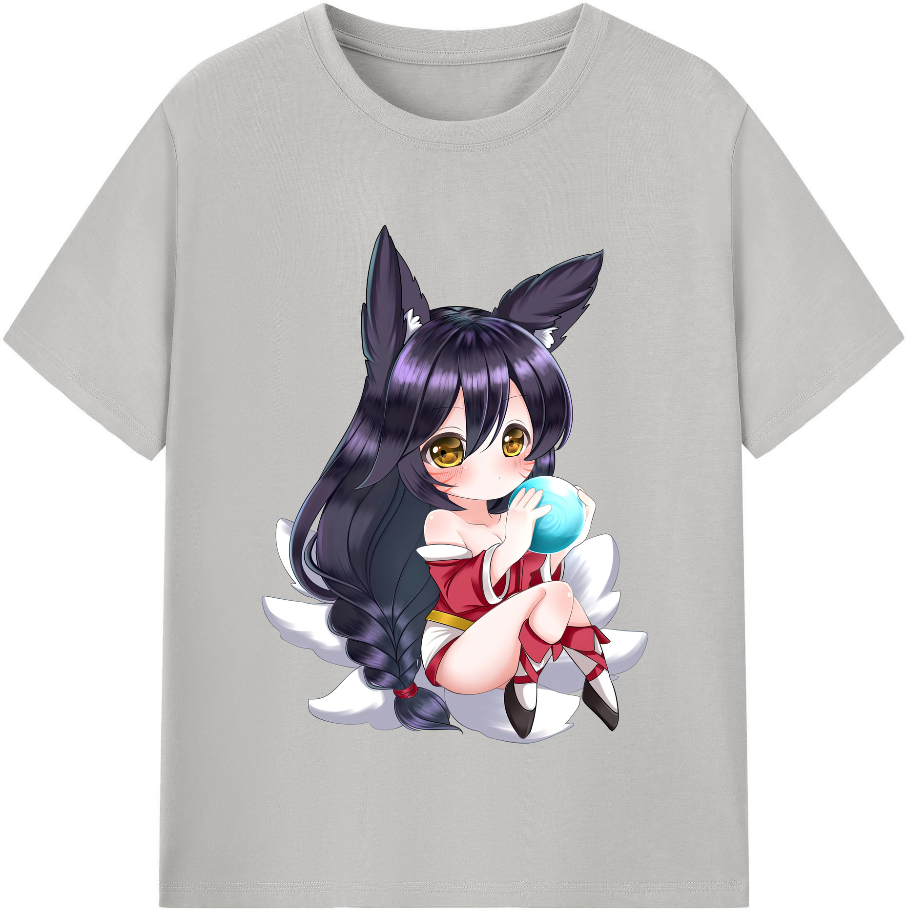 リーグ・オブ・レジェンド League of Legends LOL 綿100％半袖Tシャツ（フロントプリント）
