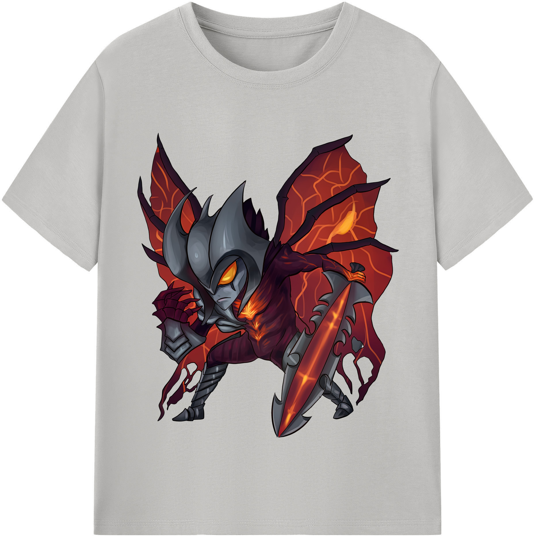 リーグ・オブ・レジェンド League of Legends LOL 綿100％半袖Tシャツ（フロントプリント）
