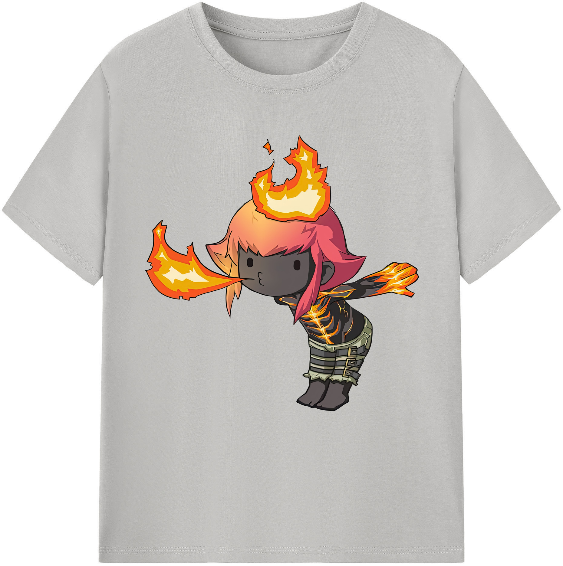 リーグ・オブ・レジェンド League of Legends LOL 綿100％半袖Tシャツ（フロントプリント）