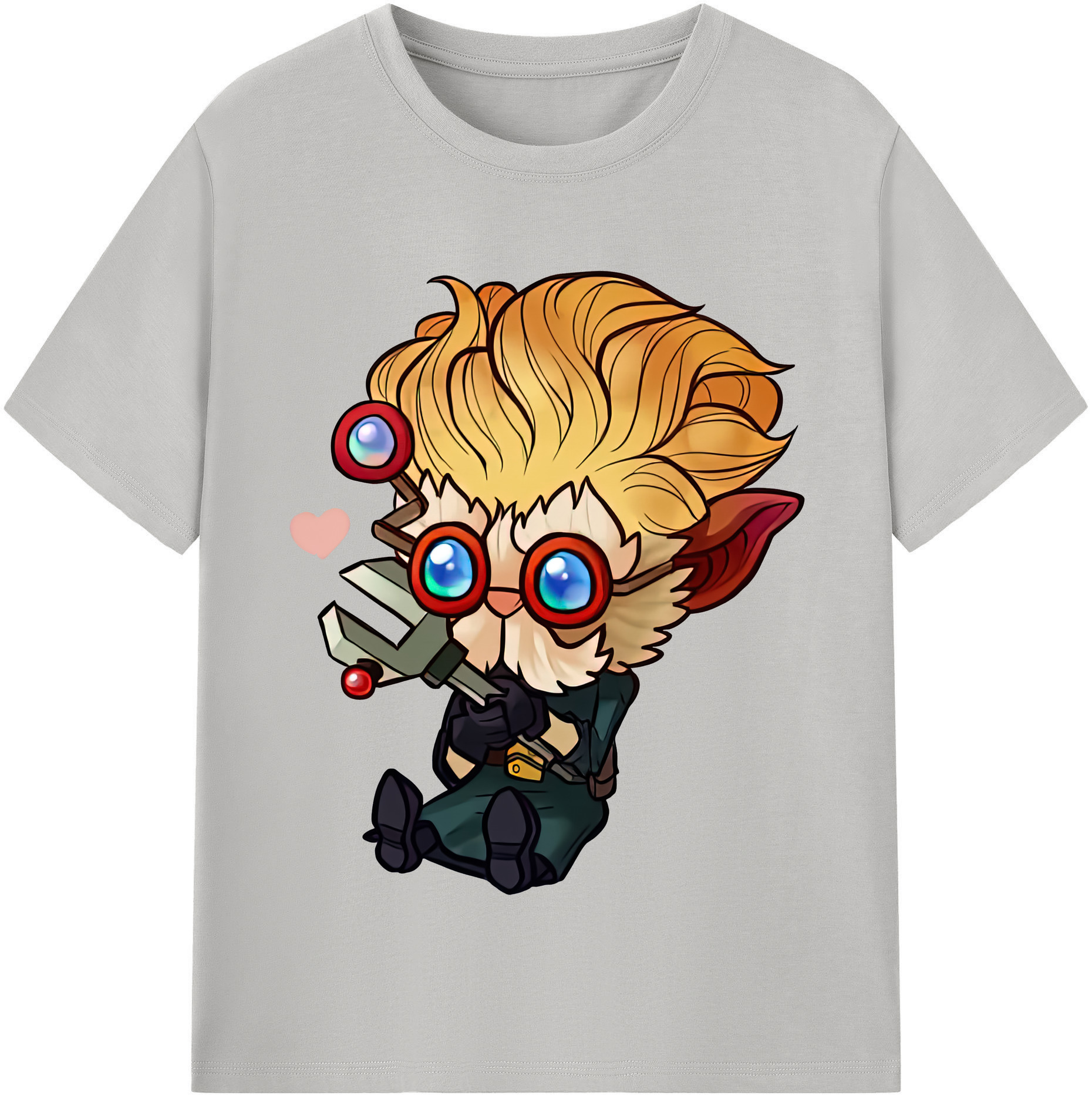 リーグ・オブ・レジェンド League of Legends LOL 綿100％半袖Tシャツ（フロントプリント）