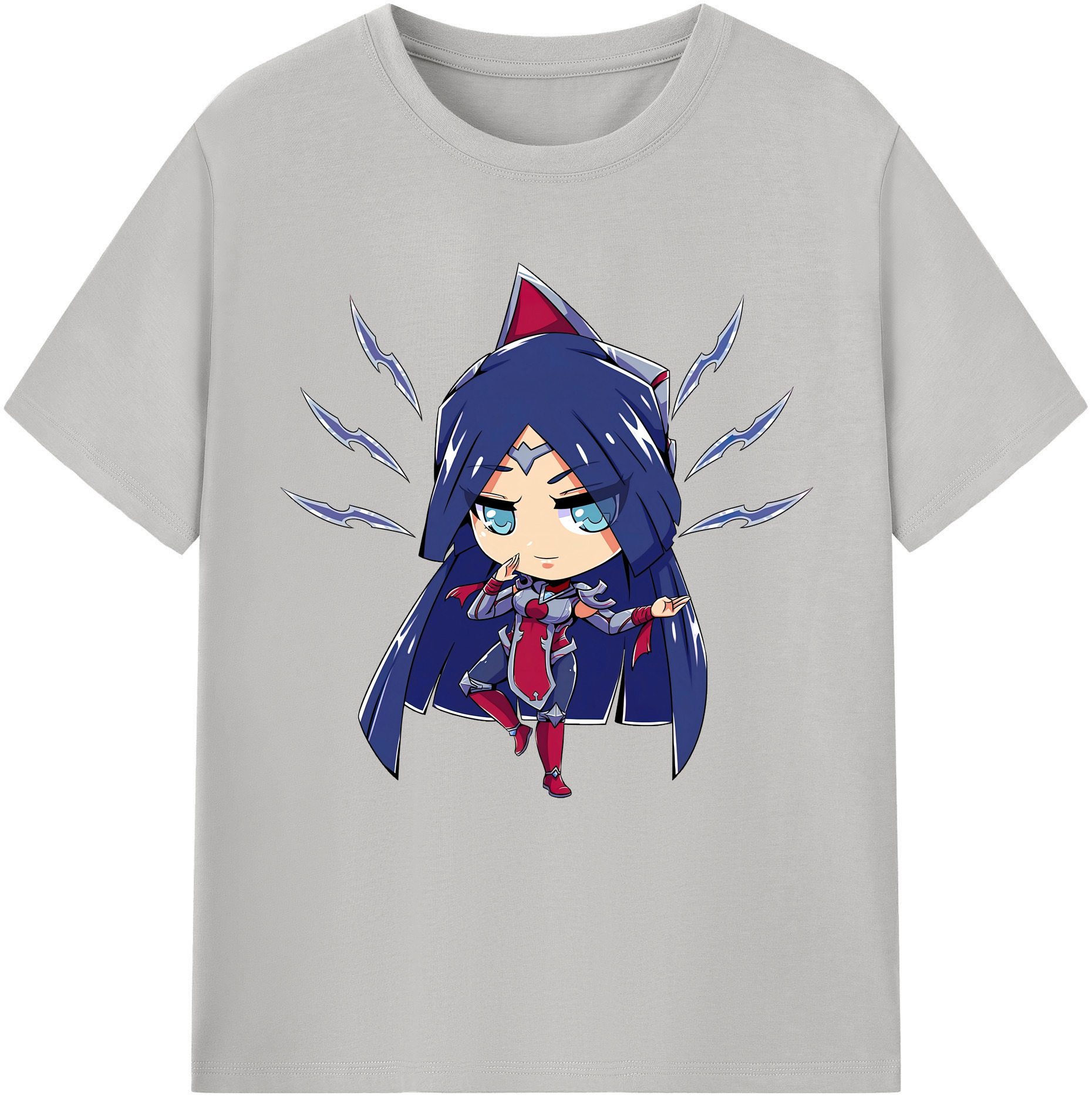 リーグ・オブ・レジェンド League of Legends LOL 綿100％半袖Tシャツ（フロントプリント）