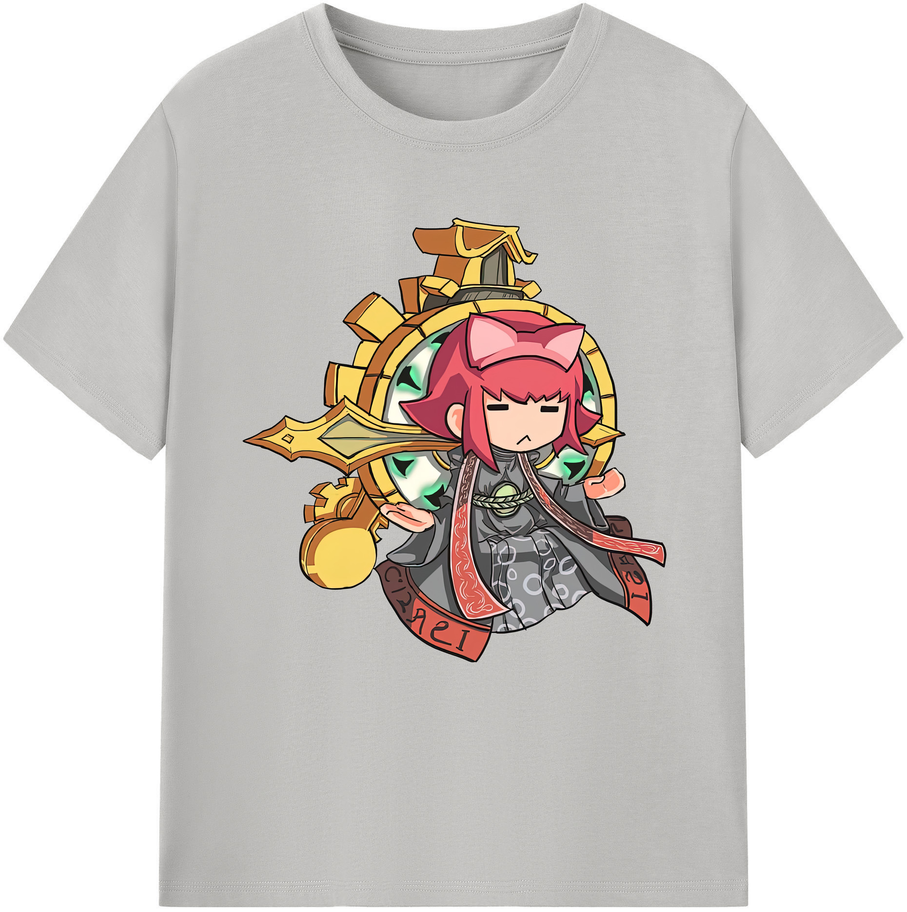 リーグ・オブ・レジェンド League of Legends LOL 綿100％半袖Tシャツ（フロントプリント）