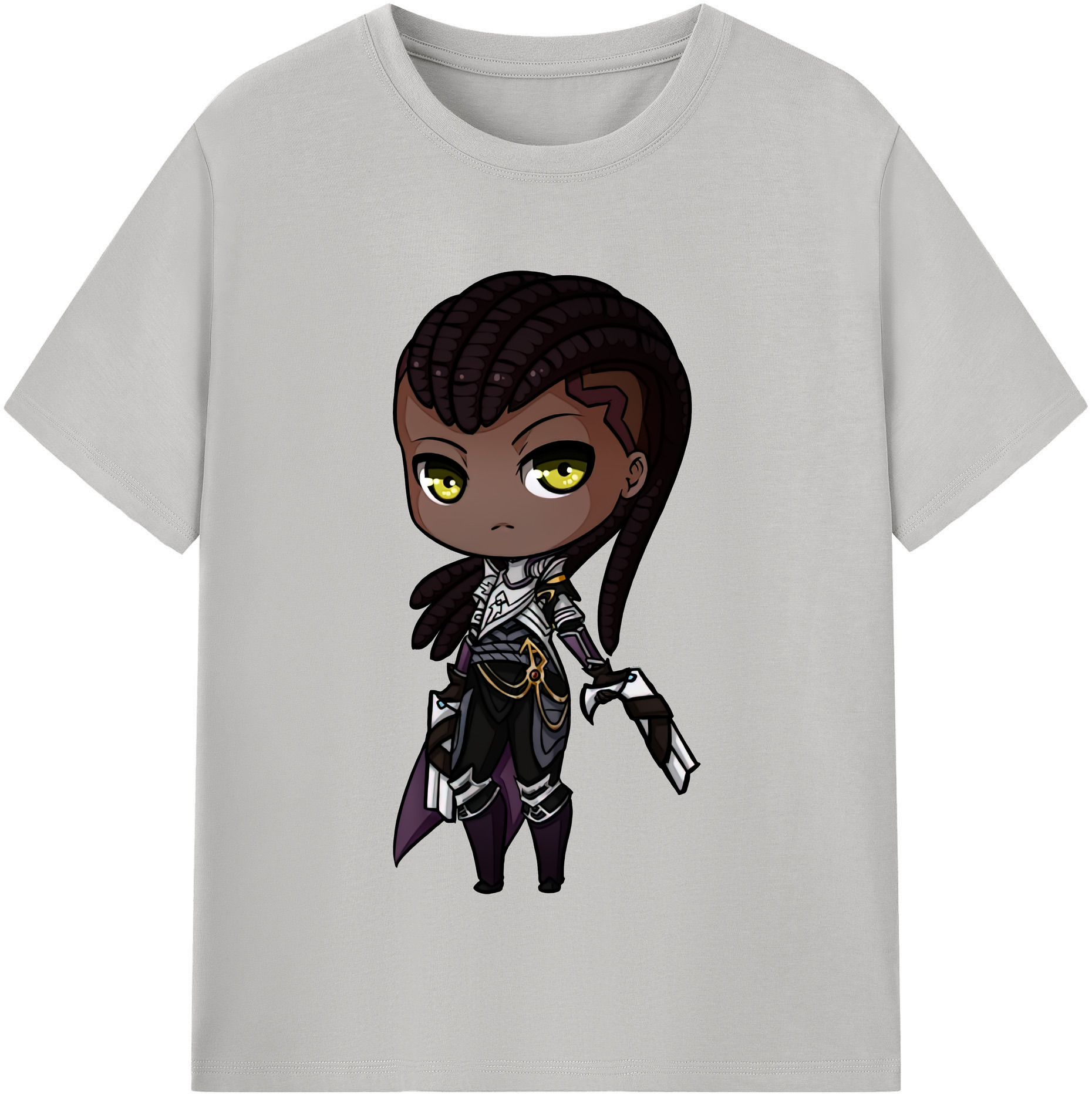 リーグ・オブ・レジェンド League of Legends LOL 綿100％半袖Tシャツ（フロントプリント）