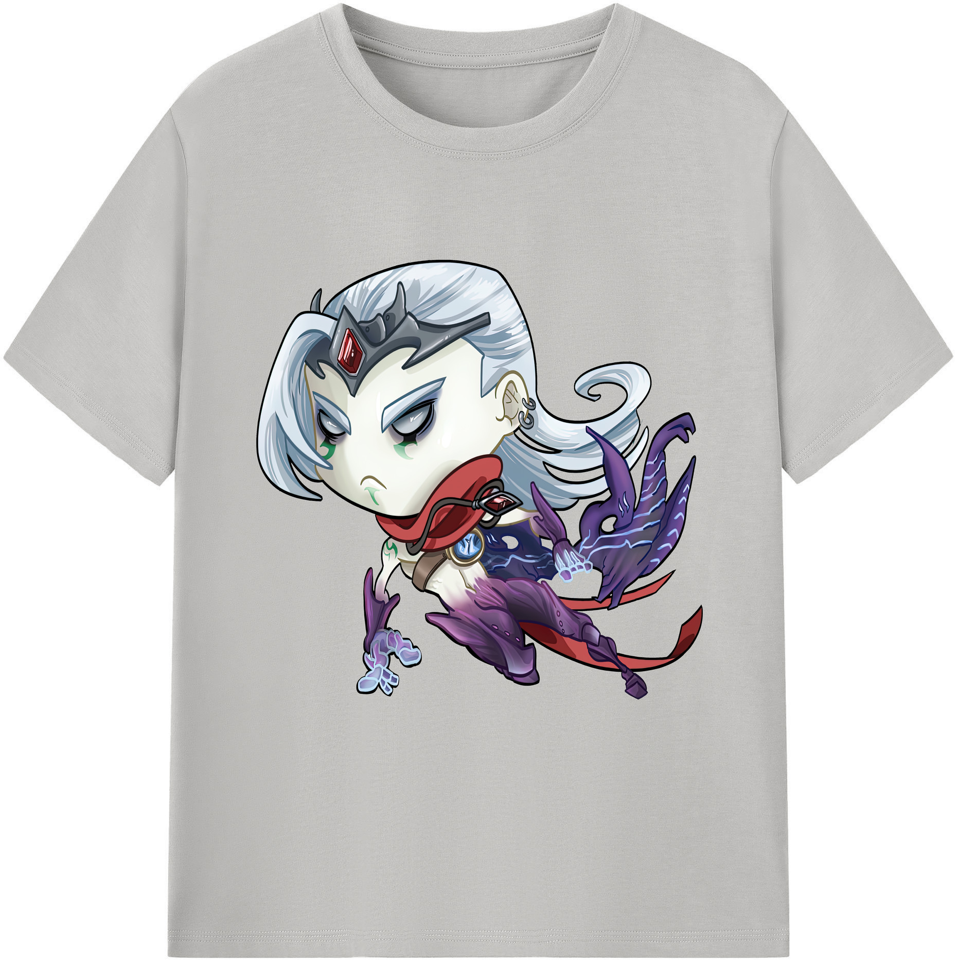 リーグ・オブ・レジェンド League of Legends LOL 綿100％半袖Tシャツ（フロントプリント）