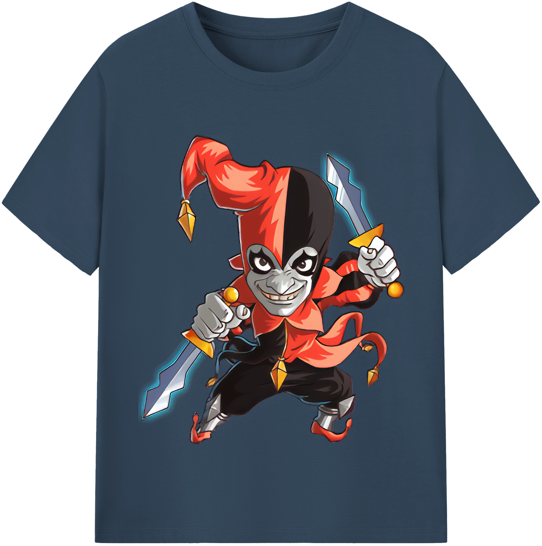 リーグ・オブ・レジェンド League of Legends LOL 綿100％半袖Tシャツ（フロントプリント）