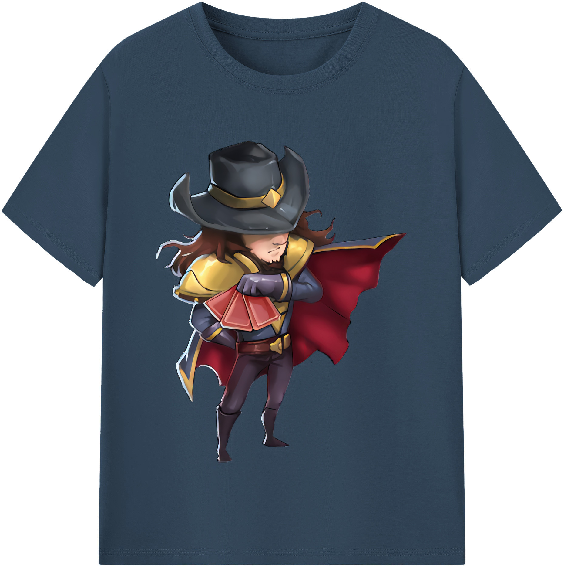リーグ・オブ・レジェンド League of Legends LOL 綿100％半袖Tシャツ（フロントプリント）