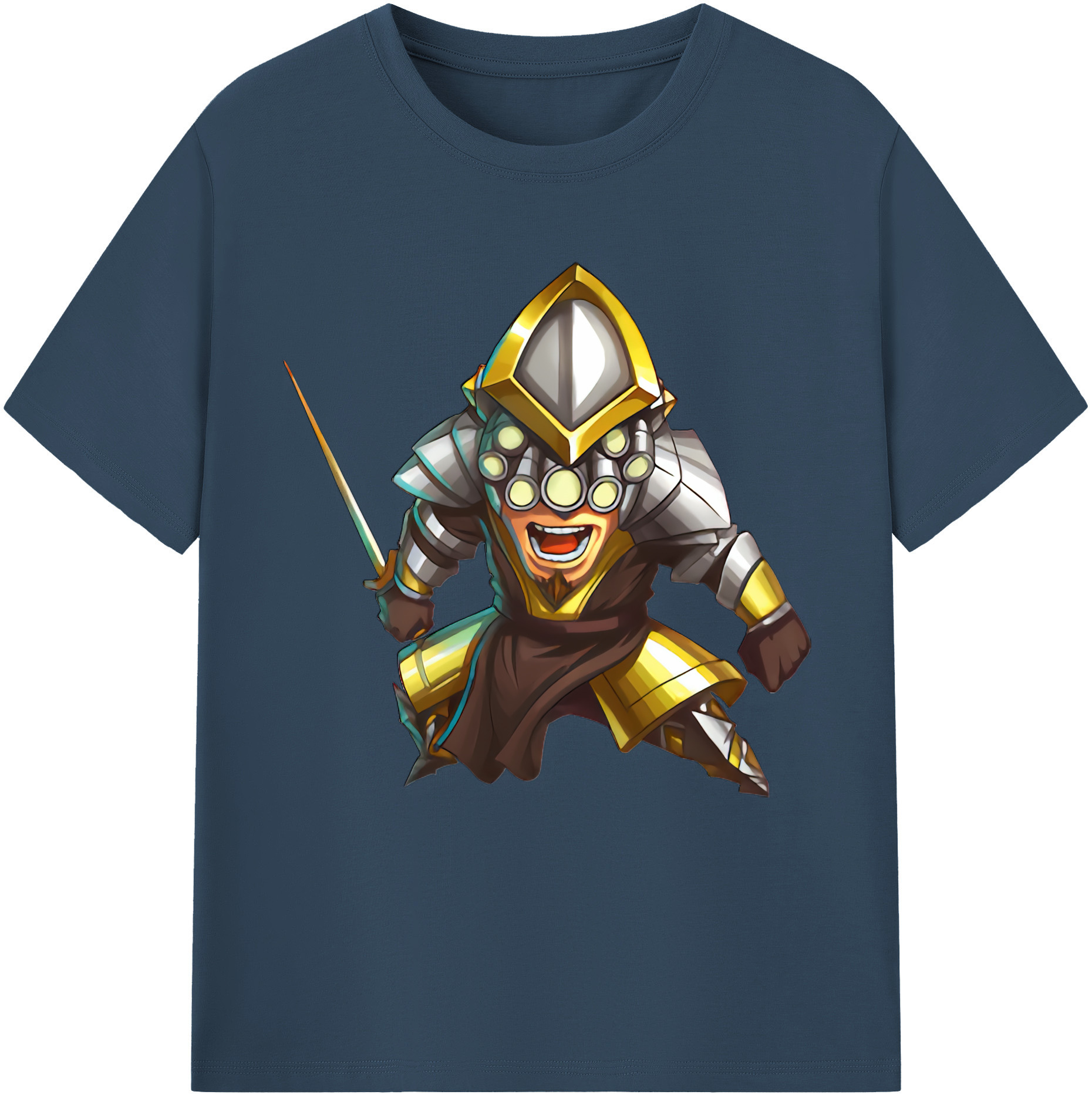 リーグ・オブ・レジェンド League of Legends LOL 綿100％半袖Tシャツ（フロントプリント）