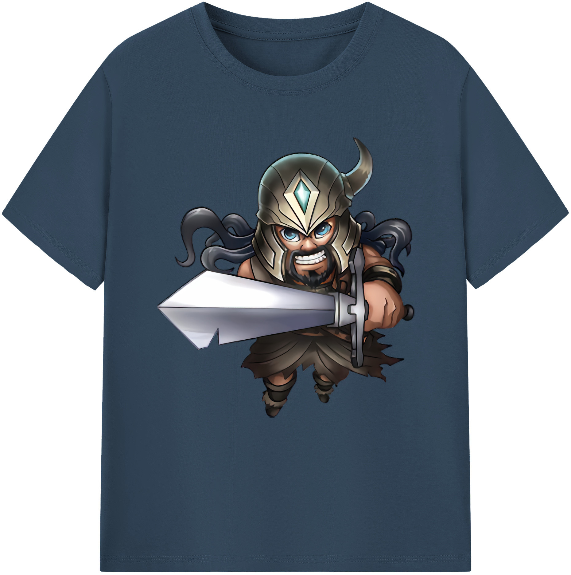 リーグ・オブ・レジェンド League of Legends LOL 綿100％半袖Tシャツ（フロントプリント）