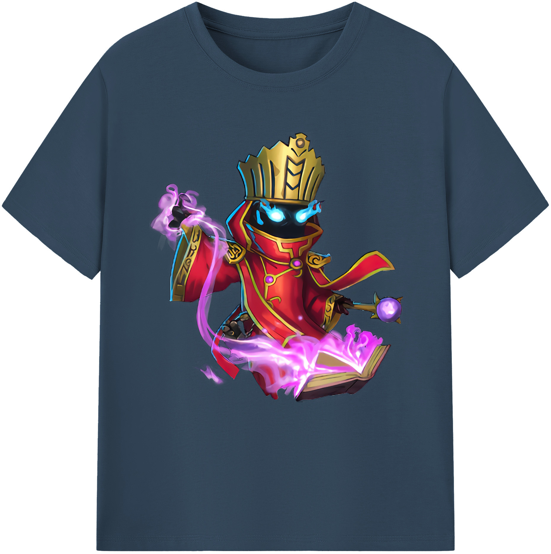 リーグ・オブ・レジェンド League of Legends LOL 綿100％半袖Tシャツ（フロントプリント）