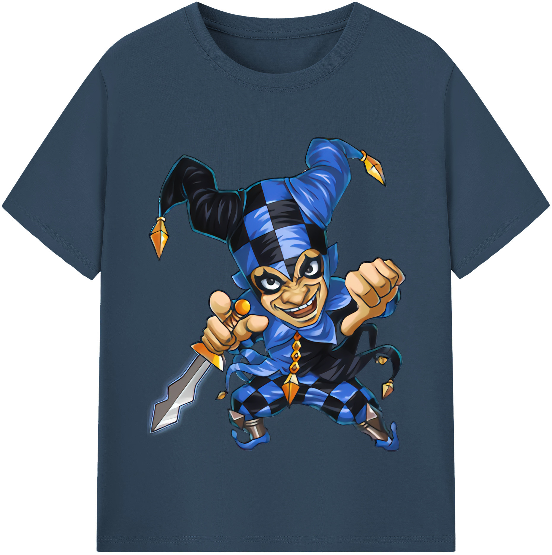 リーグ・オブ・レジェンド League of Legends LOL 綿100％半袖Tシャツ（フロントプリント）