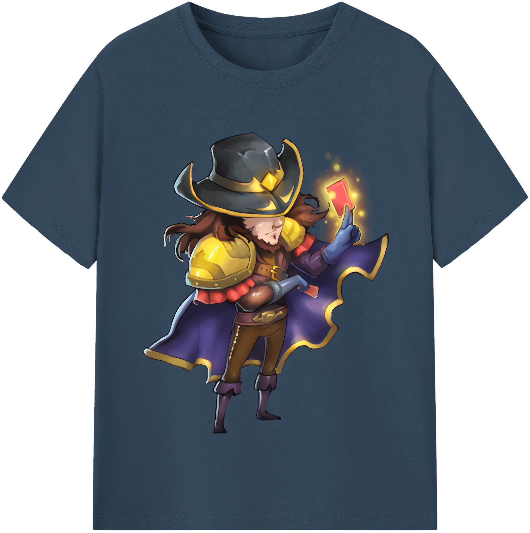 リーグ・オブ・レジェンド League of Legends LOL 綿100％半袖Tシャツ（フロントプリント）