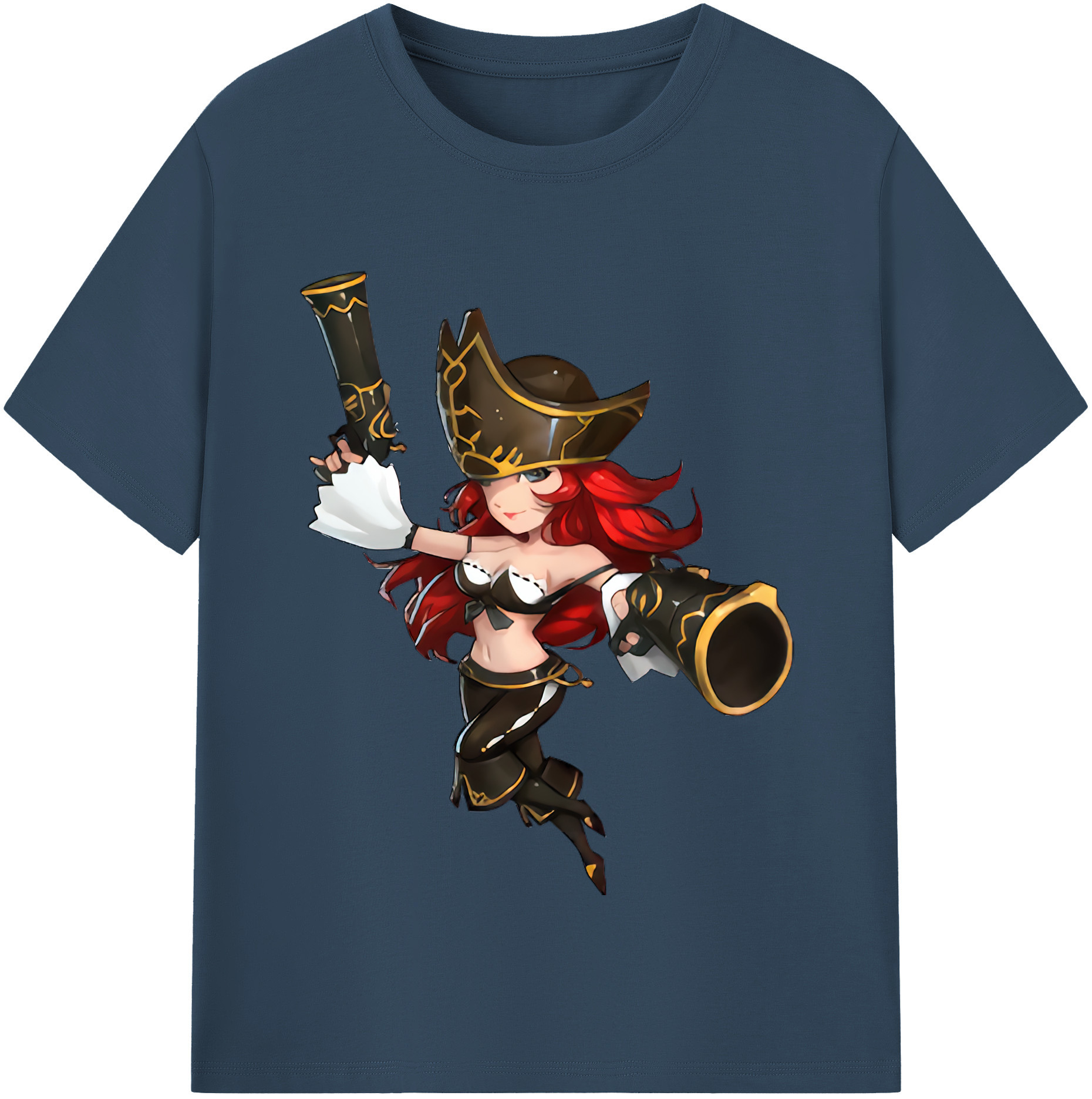 リーグ・オブ・レジェンド League of Legends LOL 綿100％半袖Tシャツ（フロントプリント）