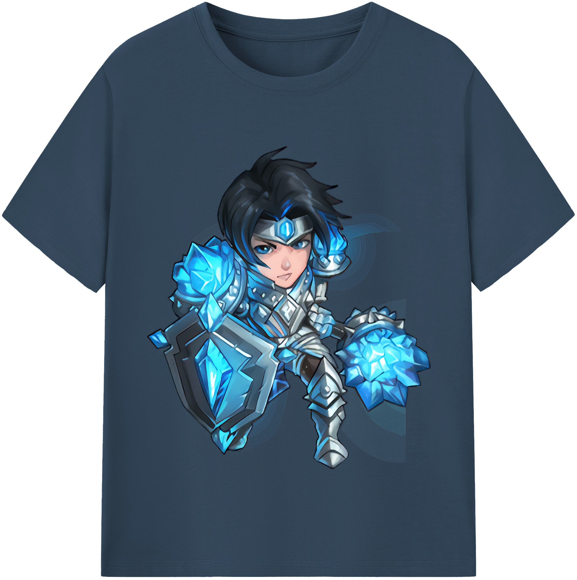 リーグ・オブ・レジェンド League of Legends LOL 綿100％半袖Tシャツ（フロントプリント）