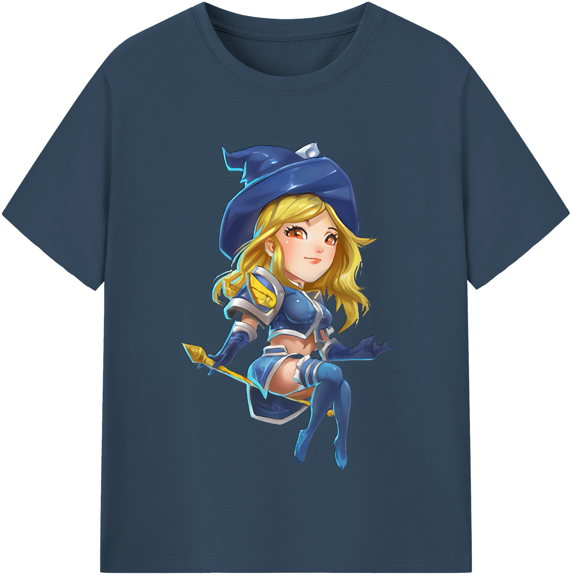リーグ・オブ・レジェンド League of Legends LOL 綿100％半袖Tシャツ（フロントプリント）