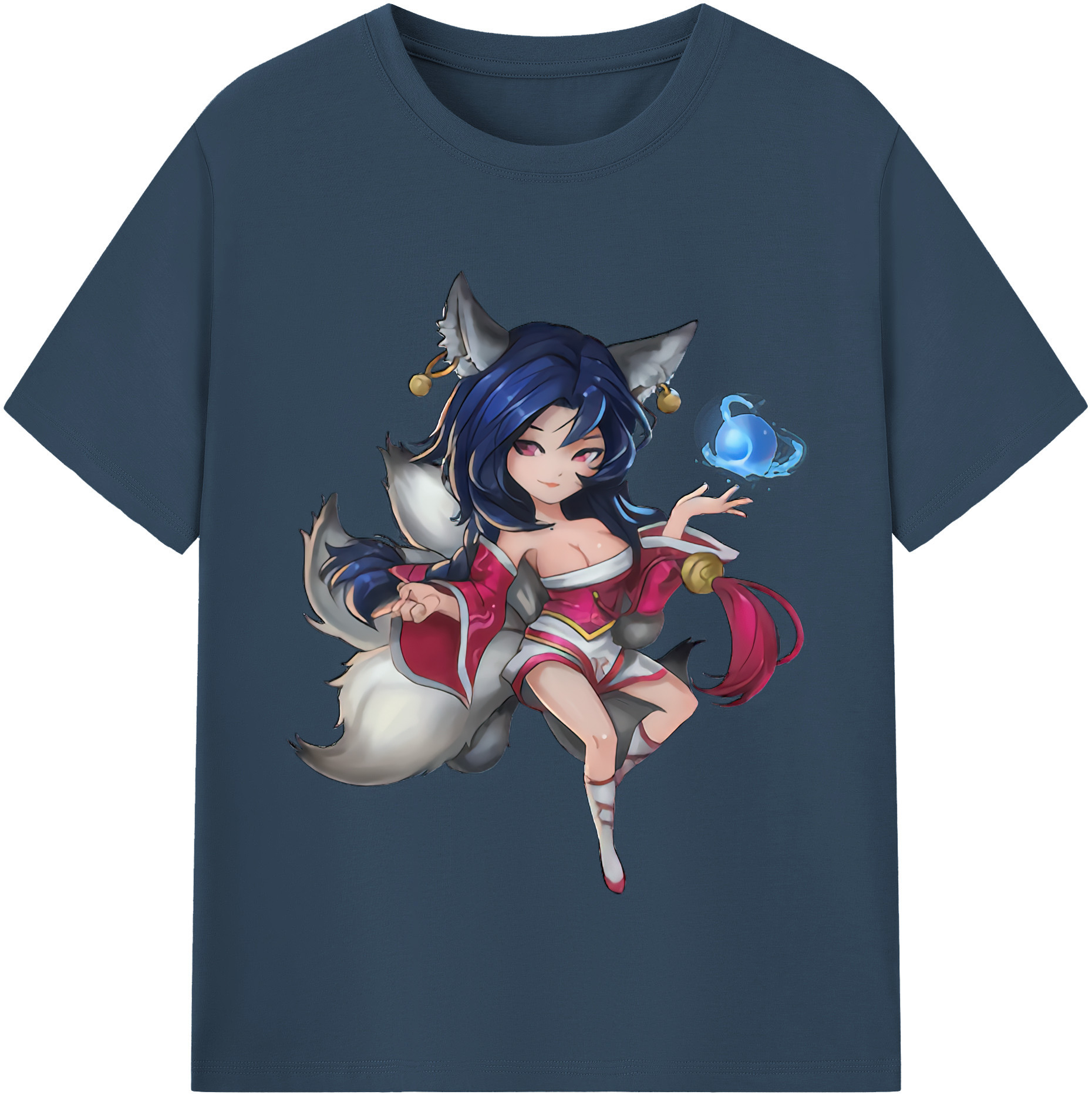 リーグ・オブ・レジェンド League of Legends LOL 綿100％半袖Tシャツ（フロントプリント）