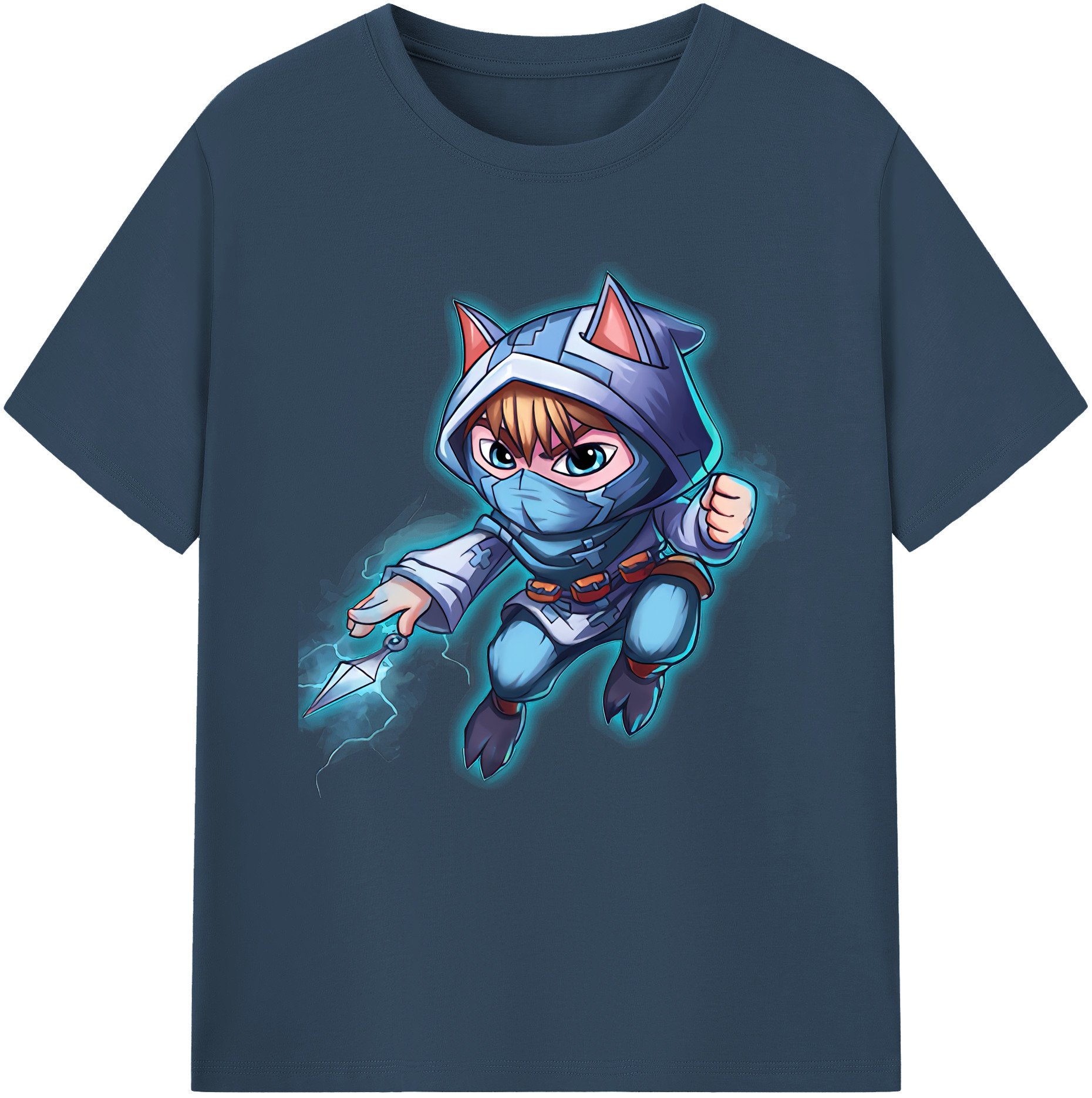 リーグ・オブ・レジェンド League of Legends LOL 綿100％半袖Tシャツ（フロントプリント）