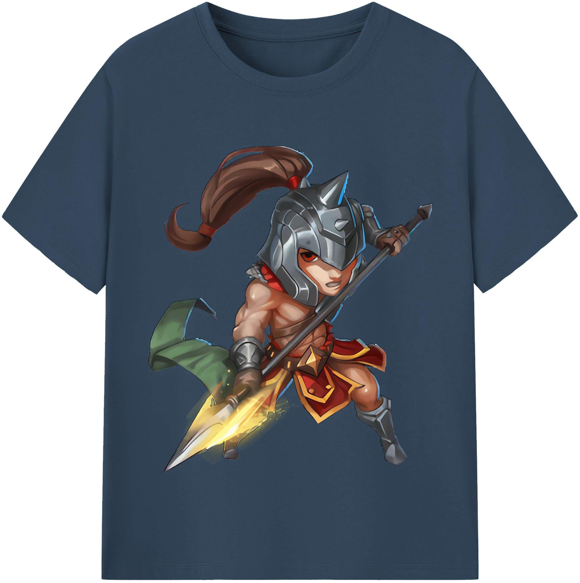 リーグ・オブ・レジェンド League of Legends LOL 綿100％半袖Tシャツ（フロントプリント）
