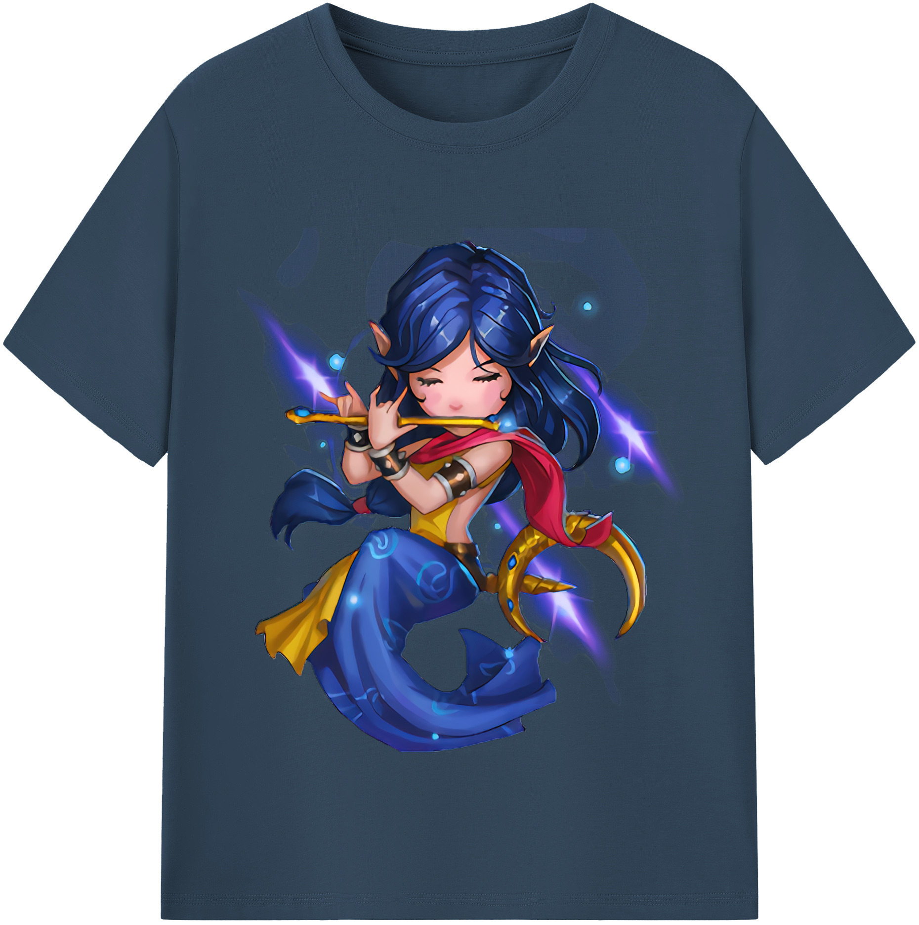 リーグ・オブ・レジェンド League of Legends LOL 綿100％半袖Tシャツ（フロントプリント）
