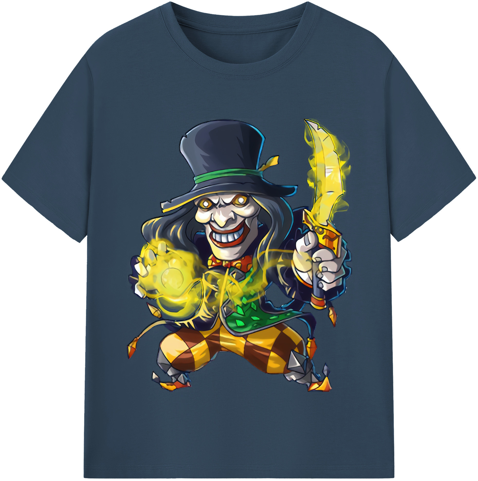 リーグ・オブ・レジェンド League of Legends LOL 綿100％半袖Tシャツ（フロントプリント）