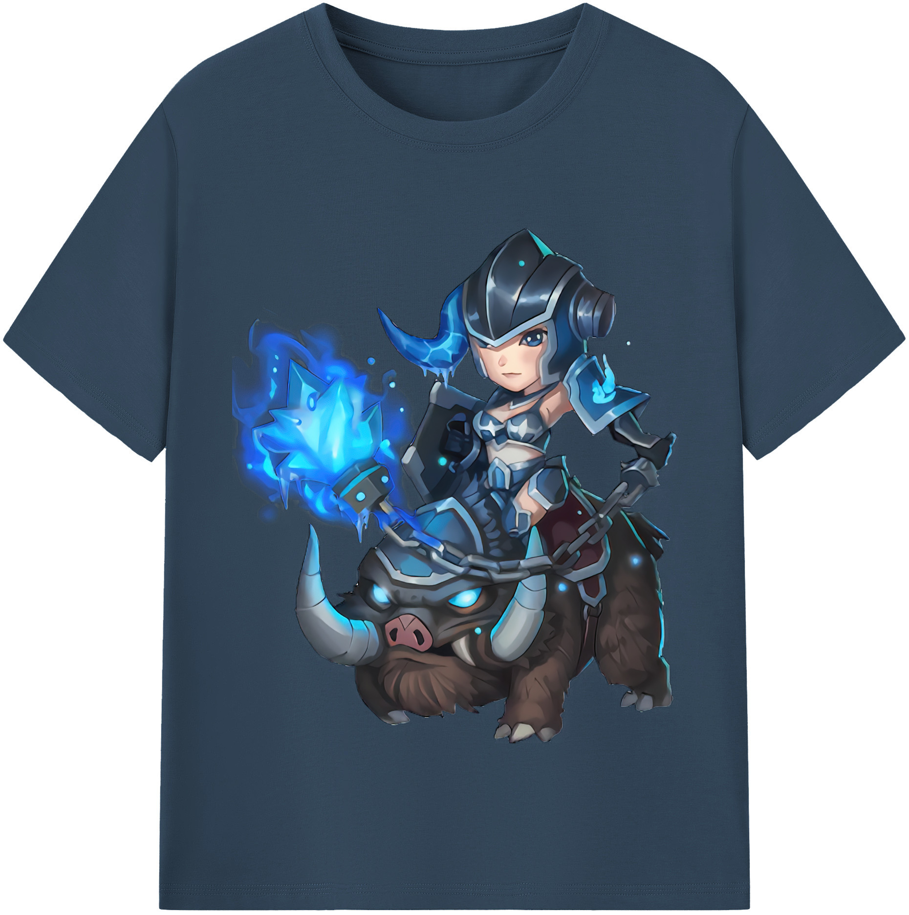 リーグ・オブ・レジェンド League of Legends LOL 綿100％半袖Tシャツ（フロントプリント）