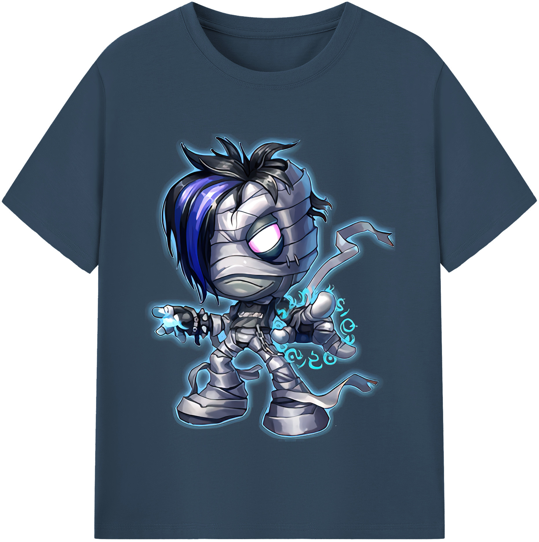 リーグ・オブ・レジェンド League of Legends LOL 綿100％半袖Tシャツ（フロントプリント）