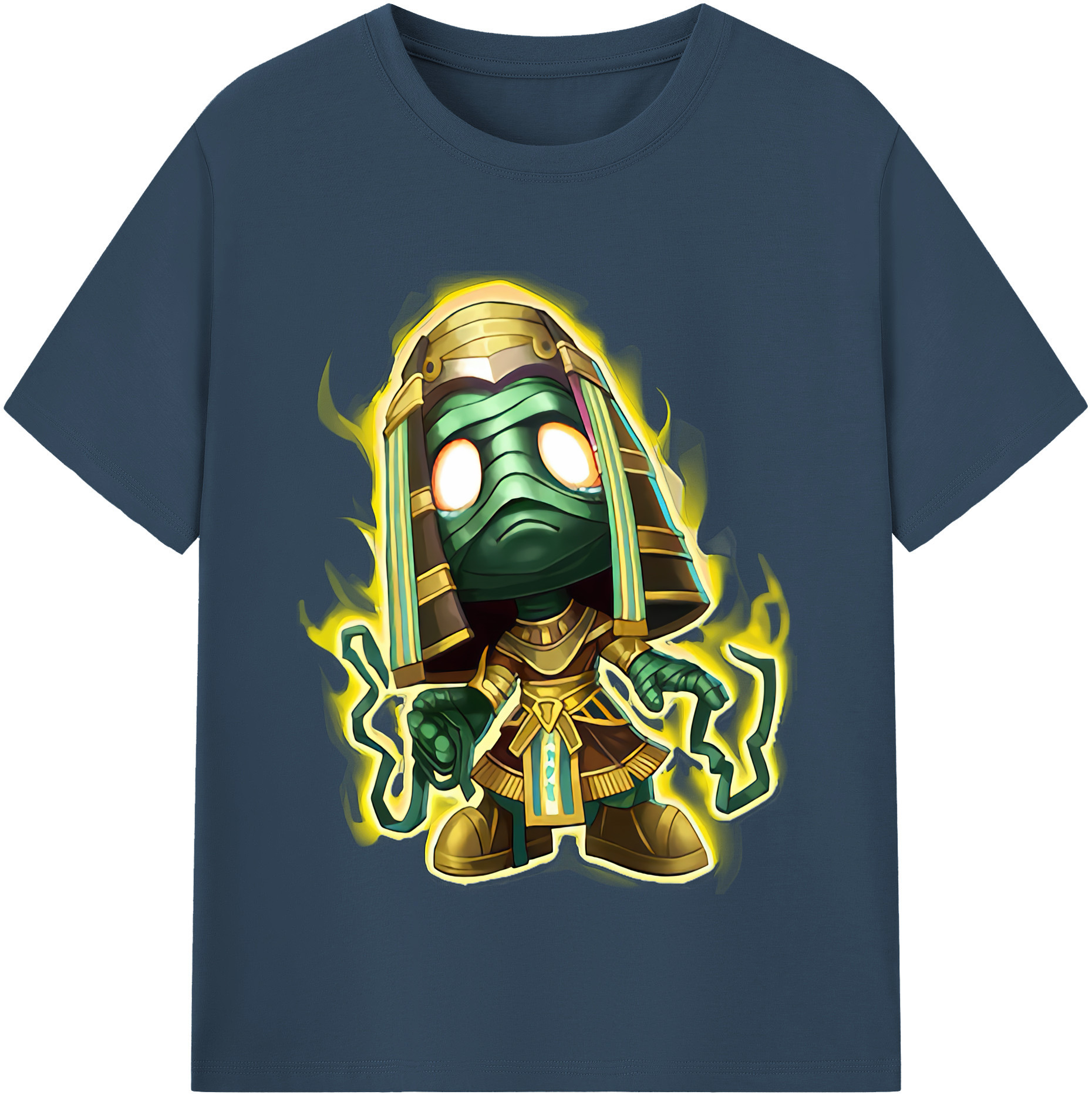 リーグ・オブ・レジェンド League of Legends LOL 綿100％半袖Tシャツ（フロントプリント）