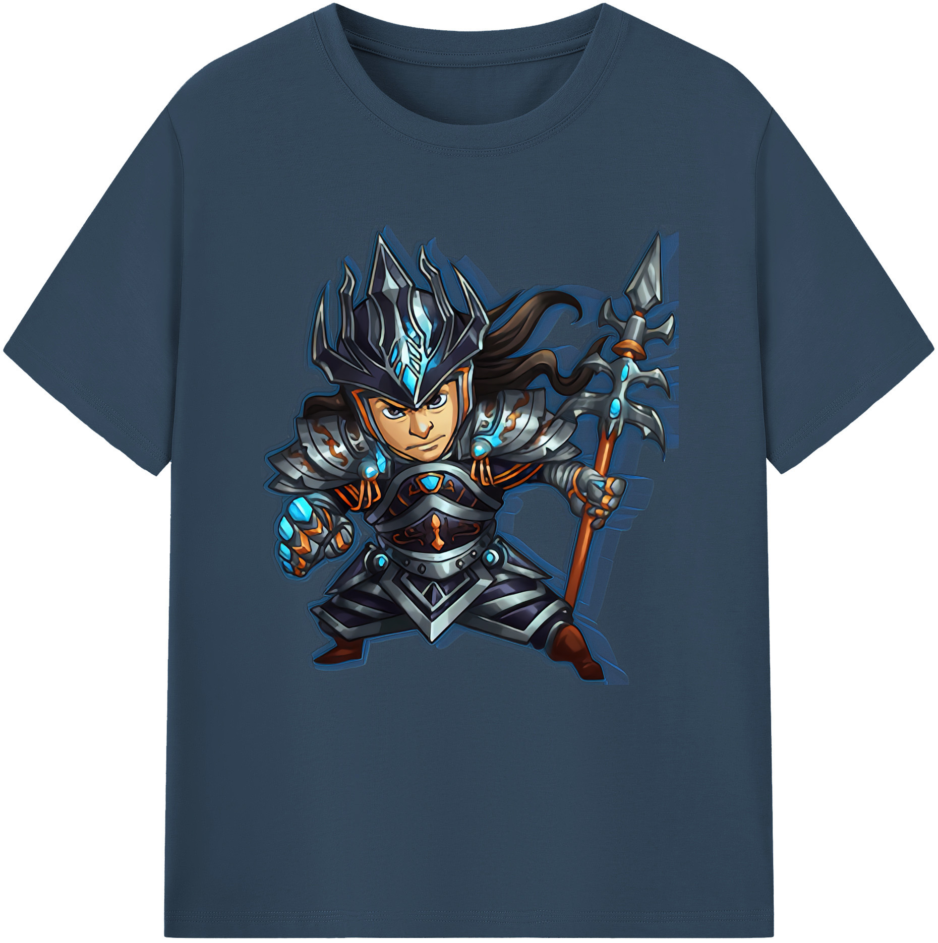リーグ・オブ・レジェンド League of Legends LOL 綿100％半袖Tシャツ（フロントプリント）