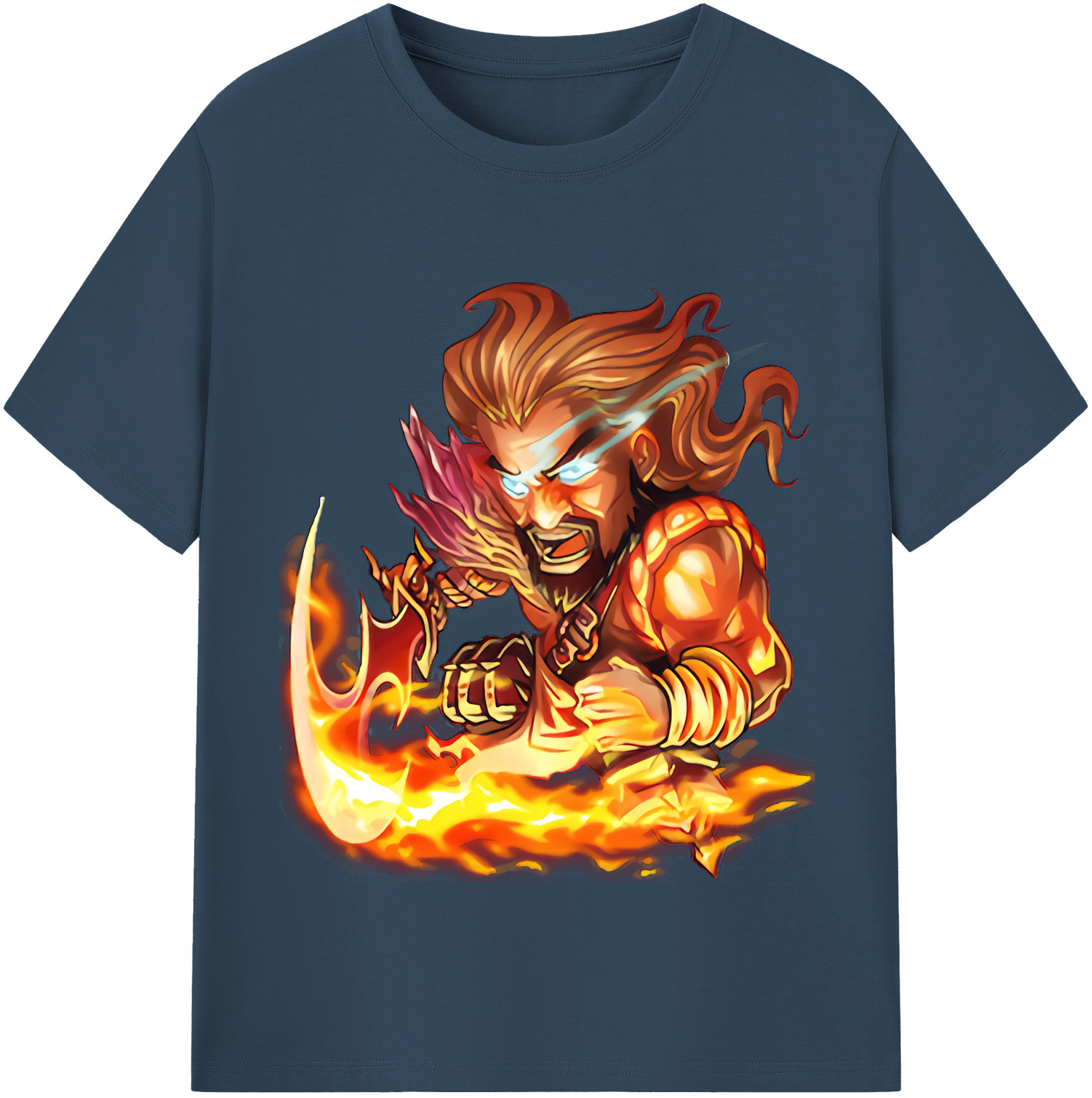 リーグ・オブ・レジェンド League of Legends LOL 綿100％半袖Tシャツ（フロントプリント）