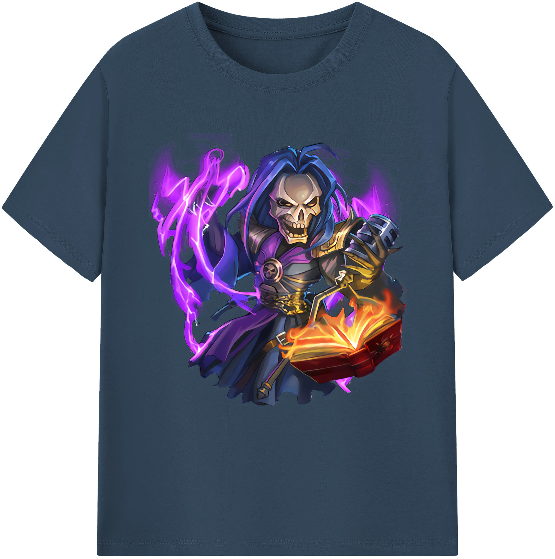 リーグ・オブ・レジェンド League of Legends LOL 綿100％半袖Tシャツ（フロントプリント）